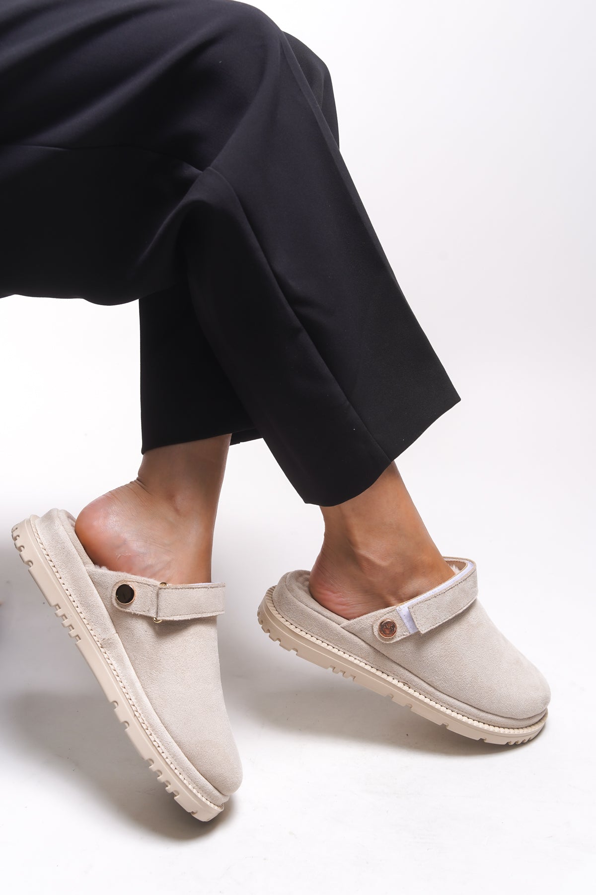 Riccon Everqinor İçi Kürklü Kadın Terlik 0012999