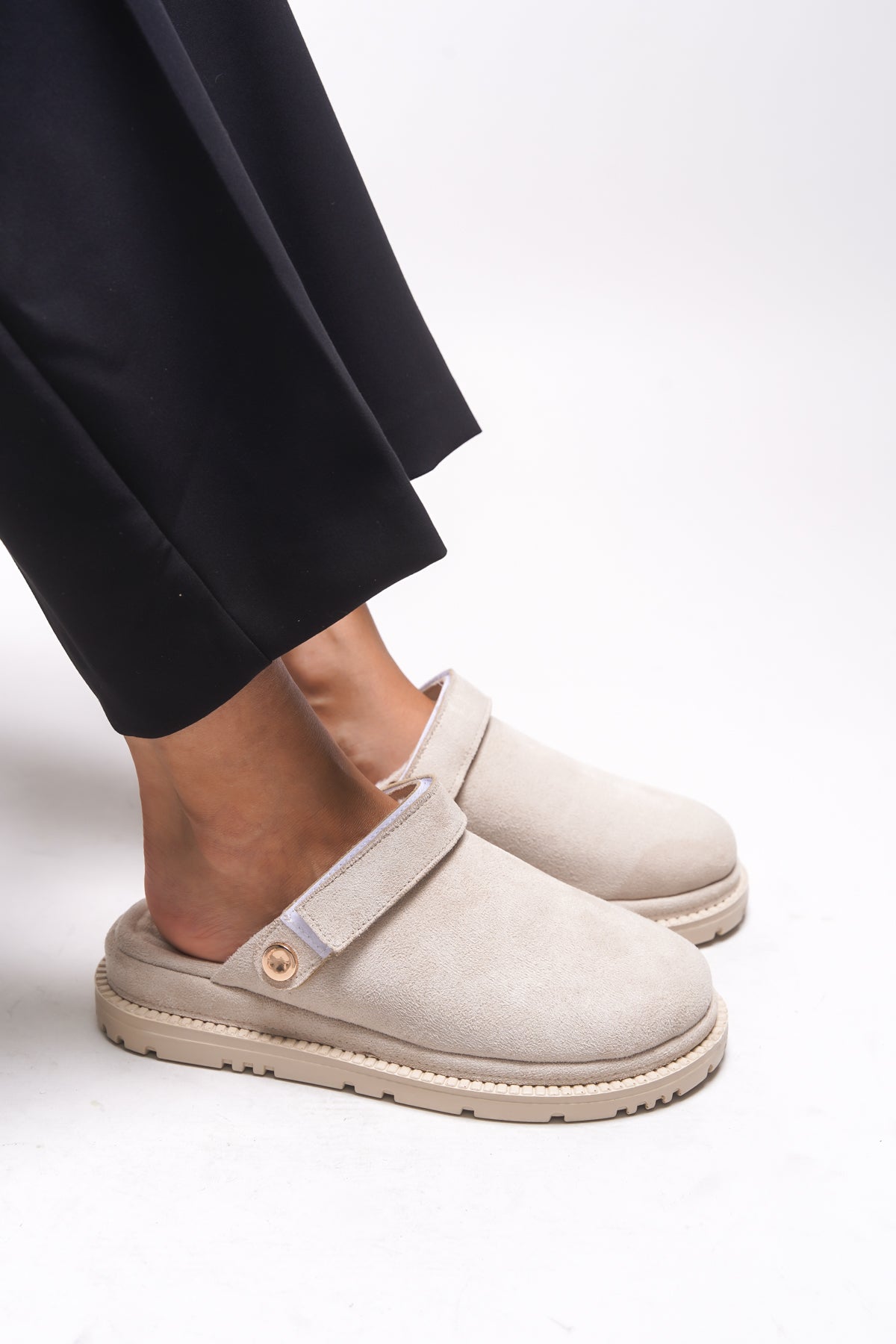 Riccon Everqinor İçi Kürklü Kadın Terlik 0012999