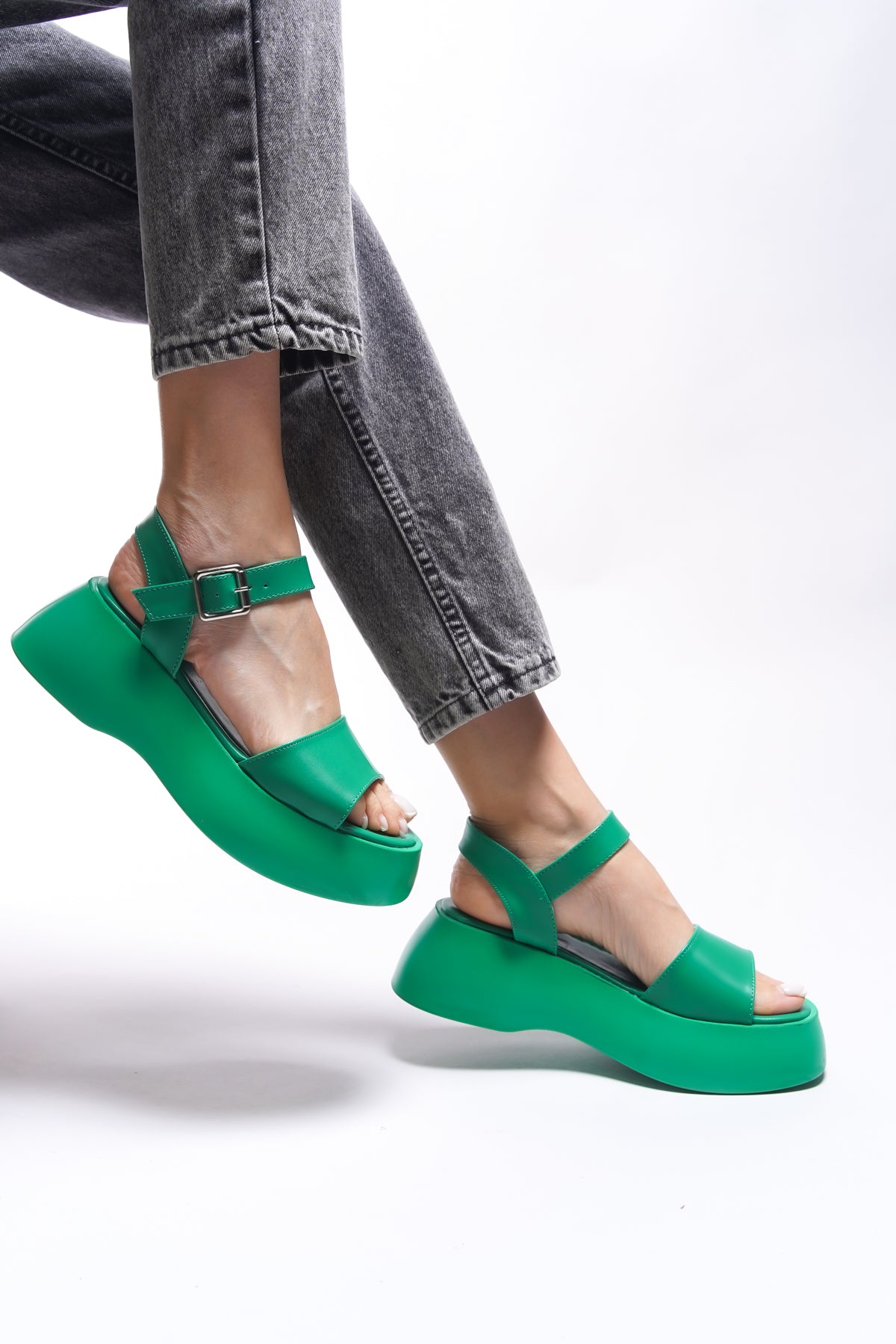 Riccon Alloshara Kadın Sandalet 0012801