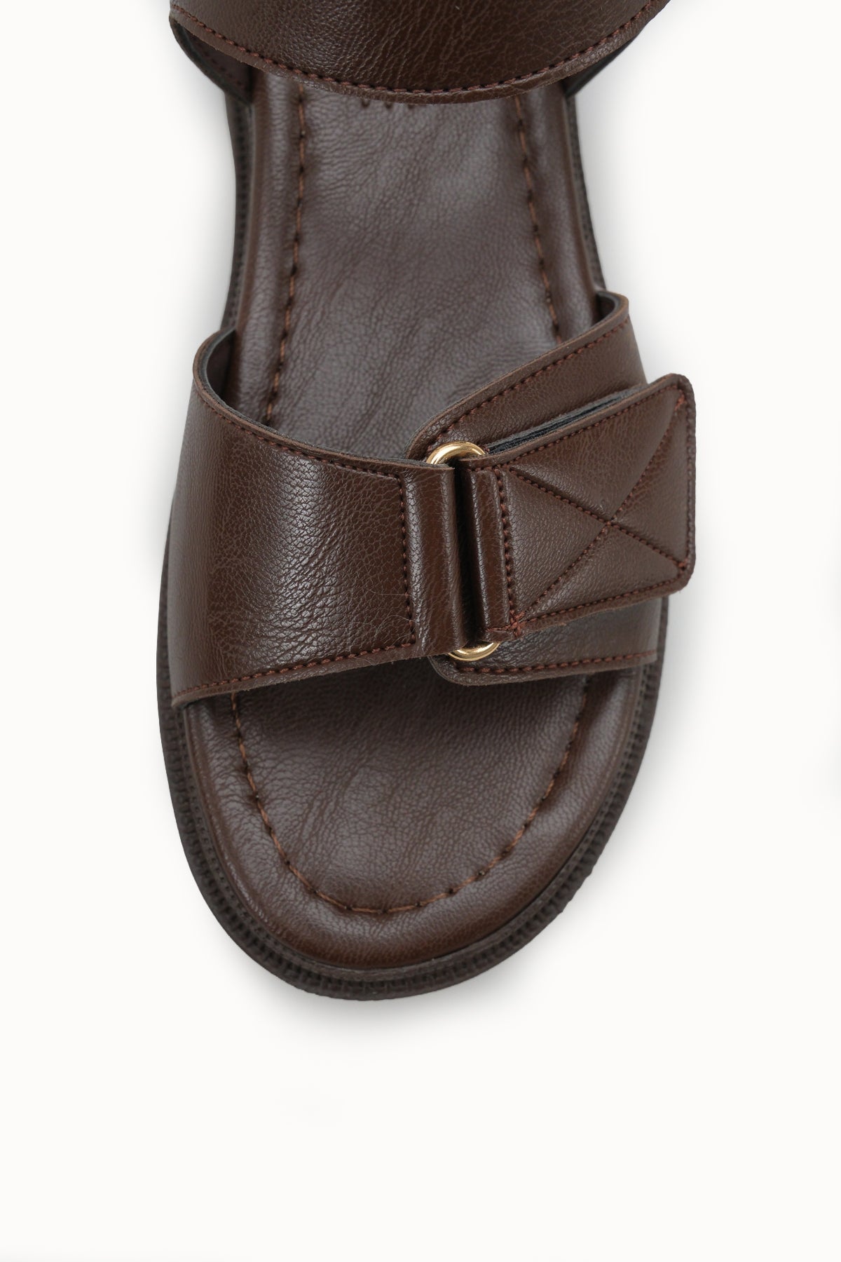 Riccon Kadın Sandalet 0012804 Kahverengi