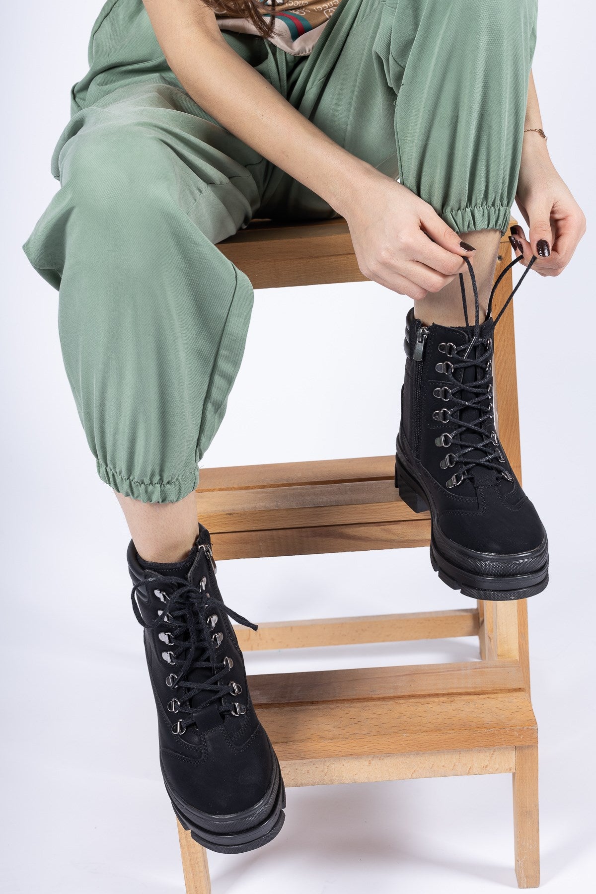 Riccon Kadın Fermuarlı Bot 00127645