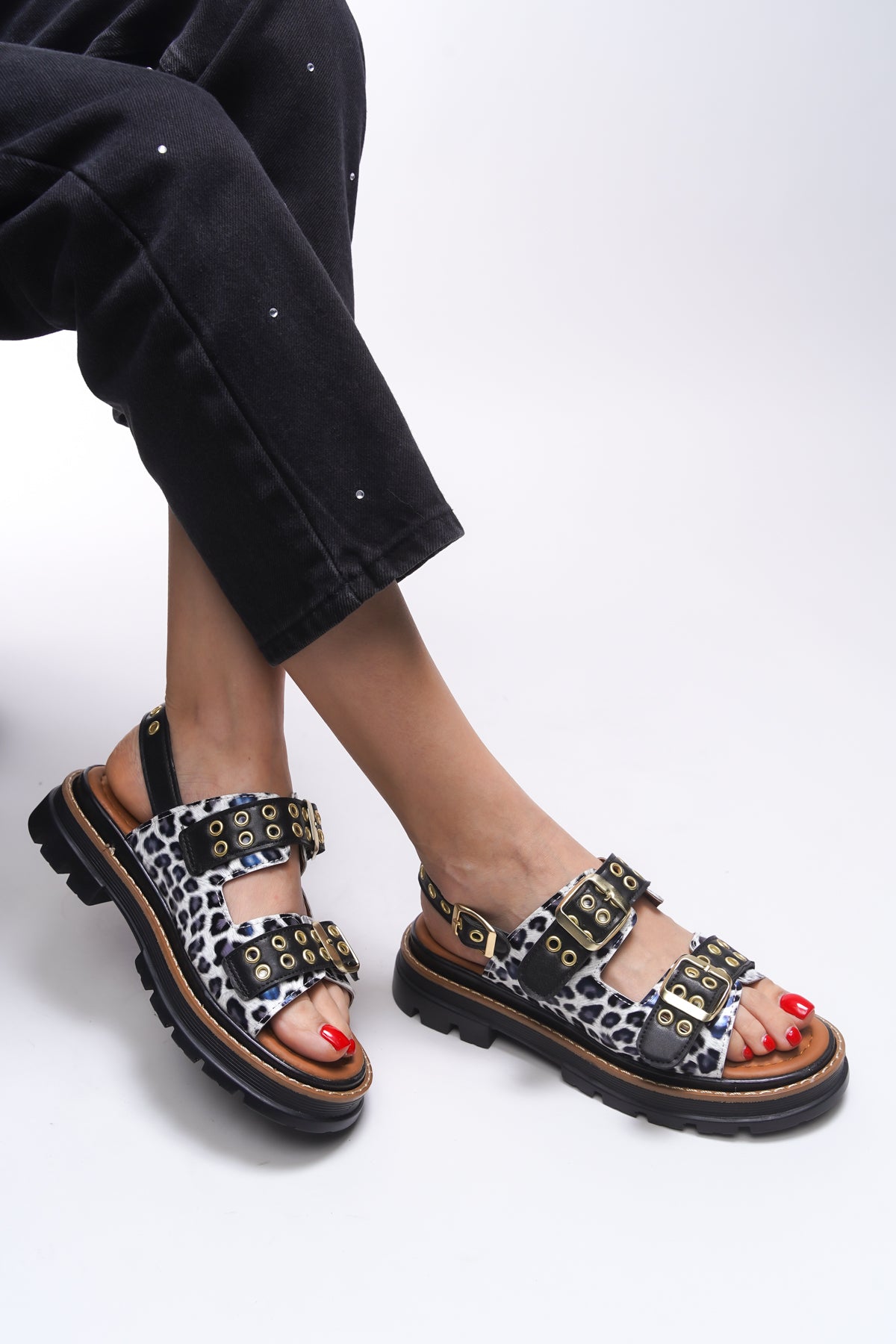 Riccon Ysalitia Kadın Sandalet 0012120