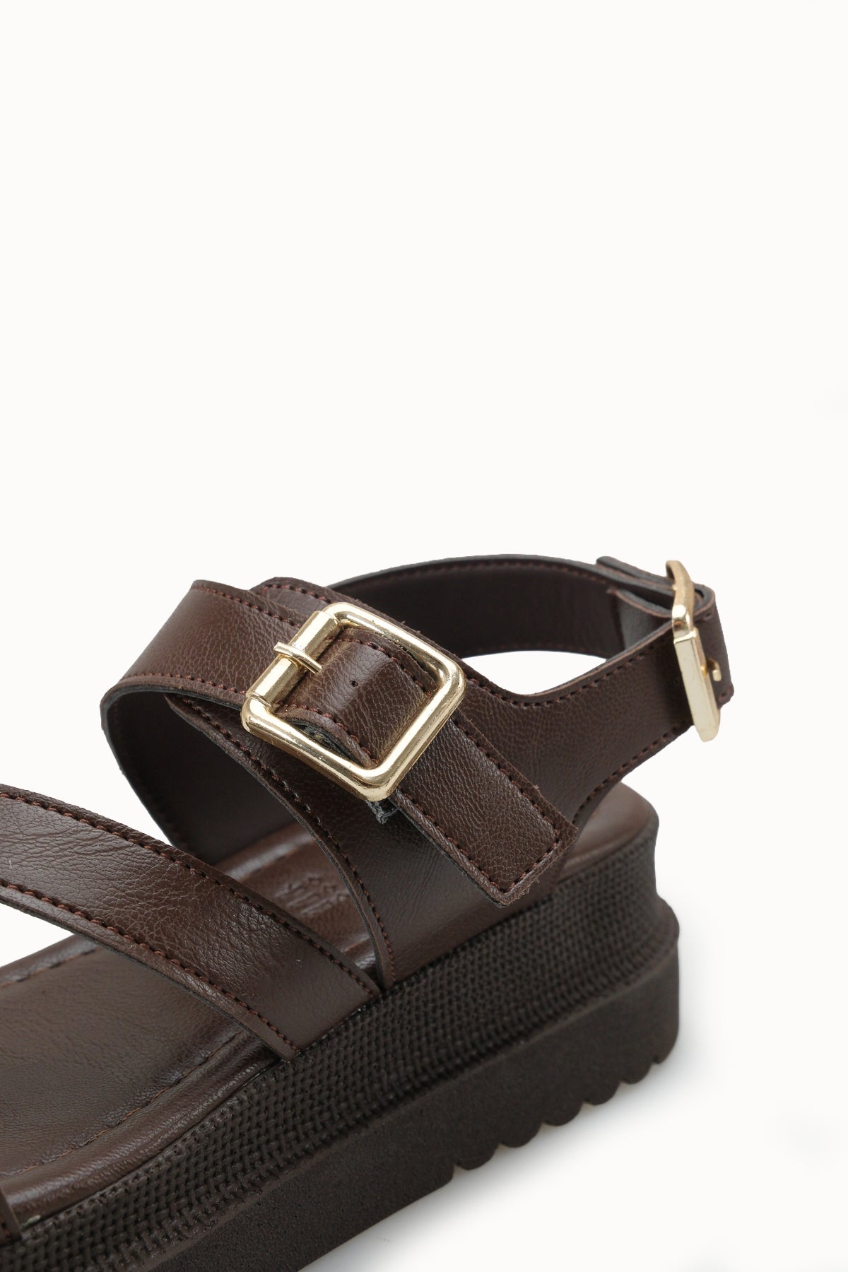 Riccon Kadın Sandalet 0012808 Kahverengi