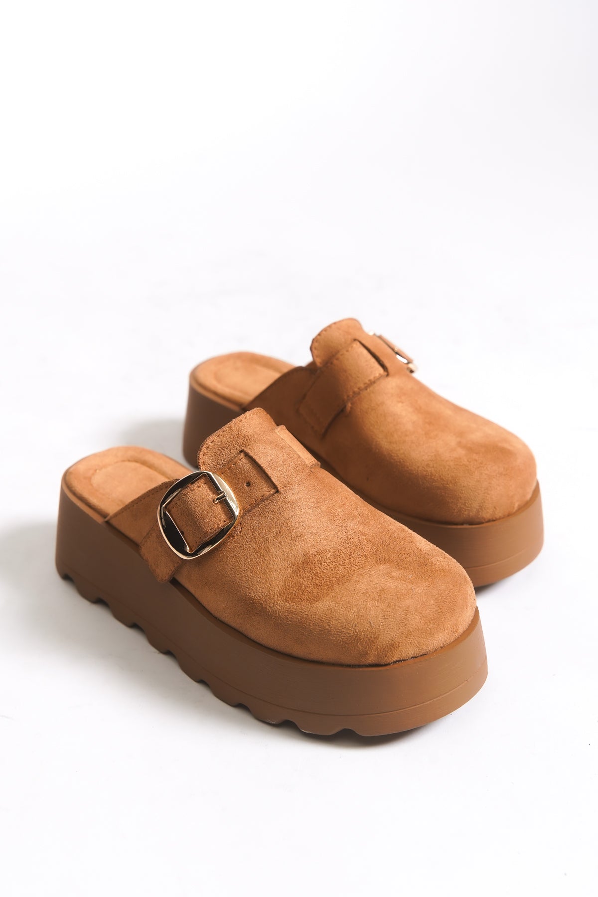 Riccon Elyvanora Kadın Terlik 0012125 Taba