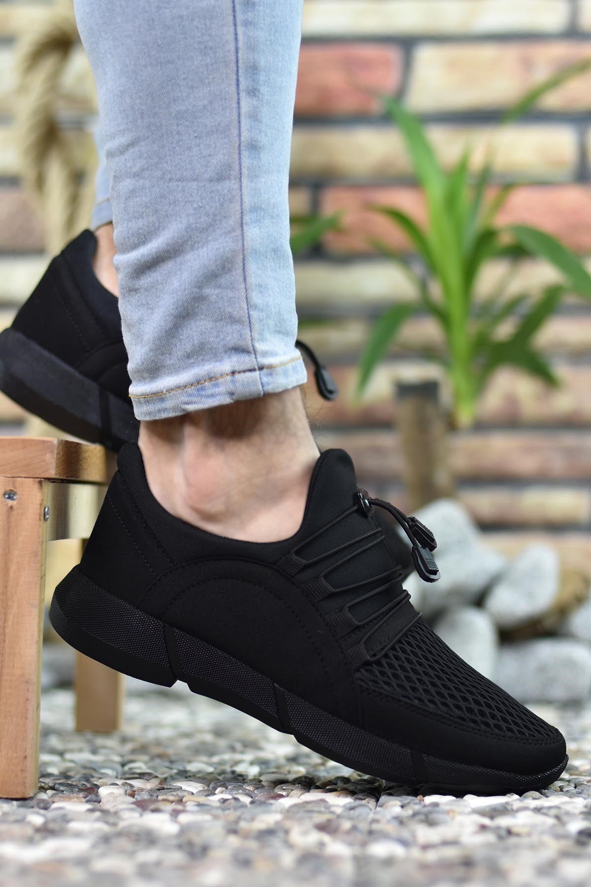 Riccon Erkek Sneaker 00122015 Siyah Siyah