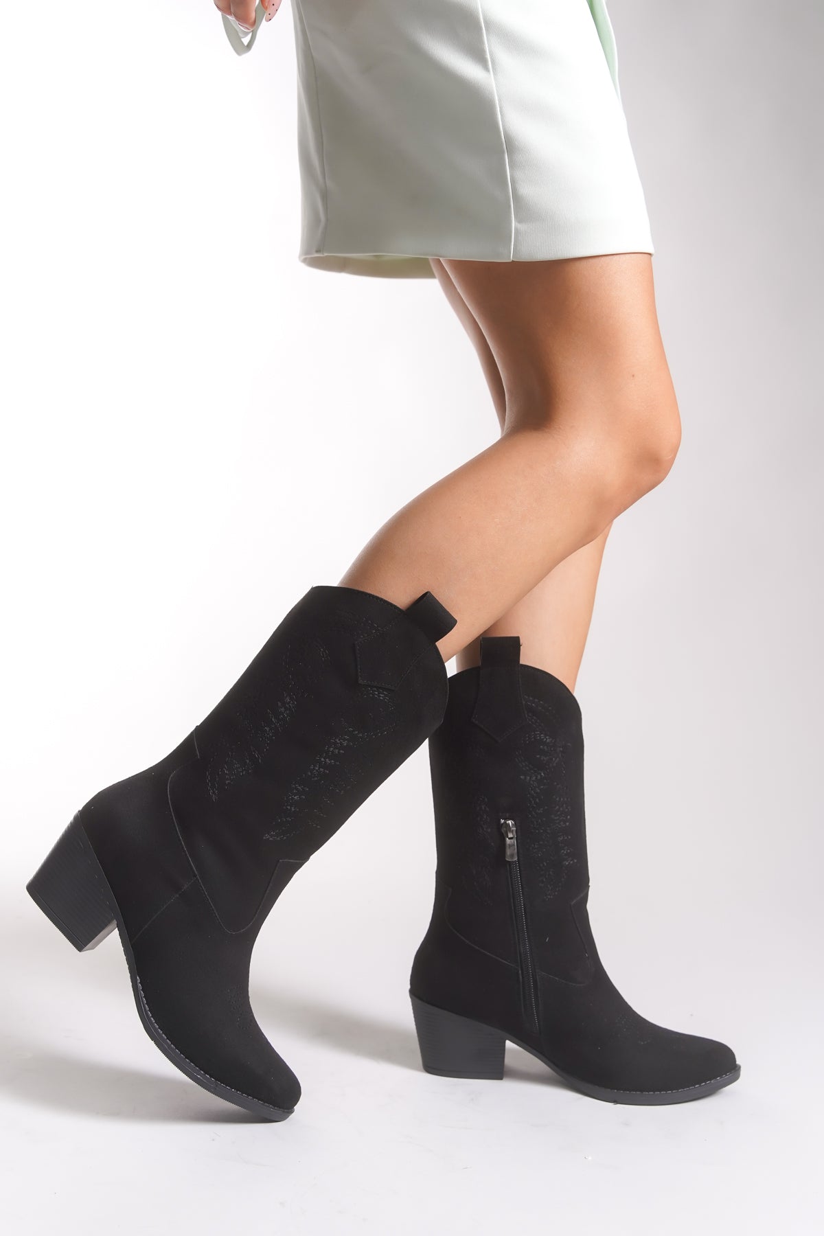 Riccon Kadın Western Çizme 00121100