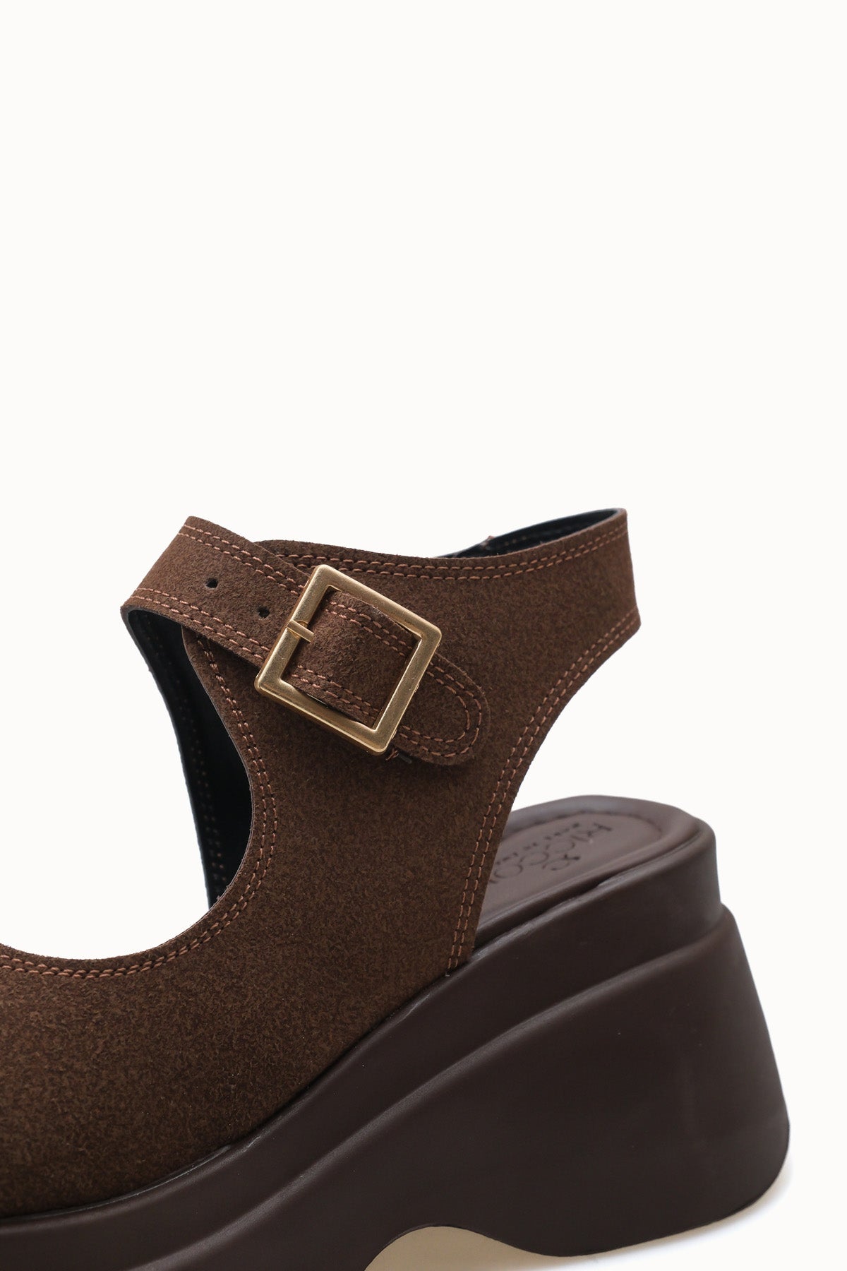 Riccon Quelaela Kadın Sandalet 0012906 Kahverengi Deri Dokulu