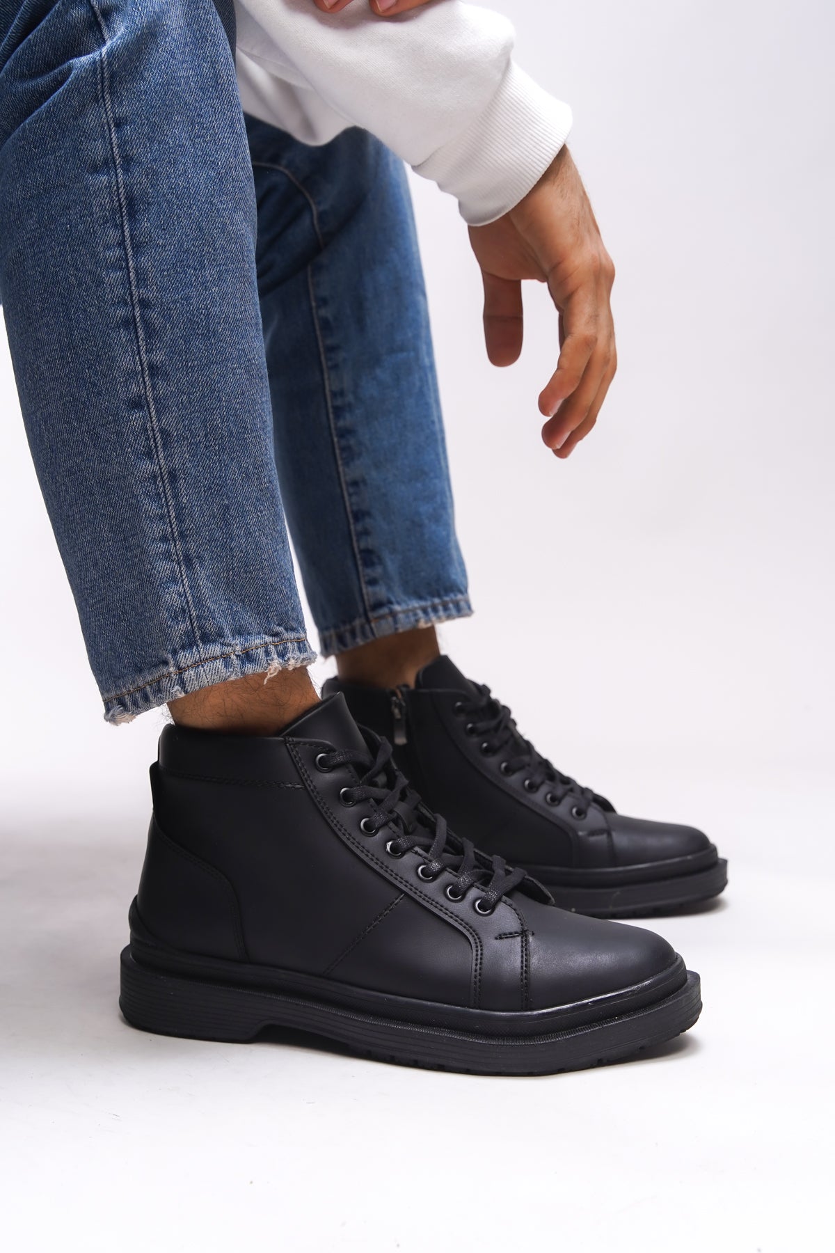 Riccon Unisex Fermuarlı Bot 0012572