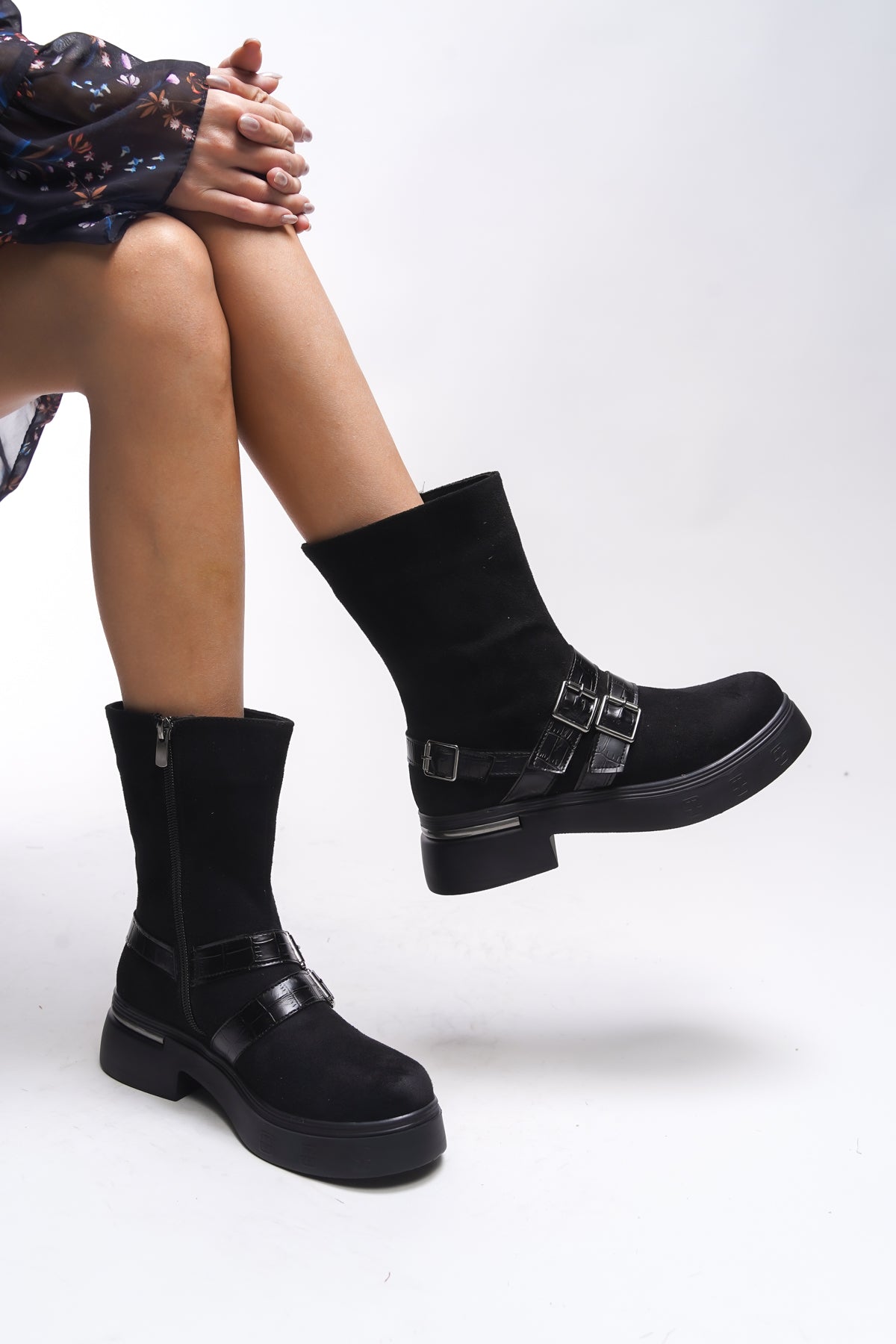 Riccon Elgikh Kadın Toka Detaylı Bot 00123315