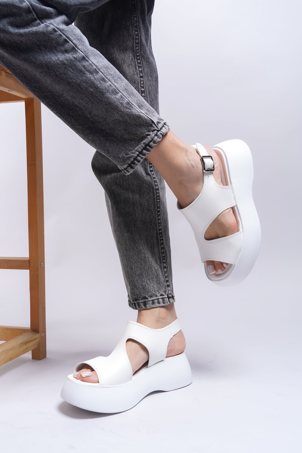 Riccon Syelhona Kadın Sandalet 0012802