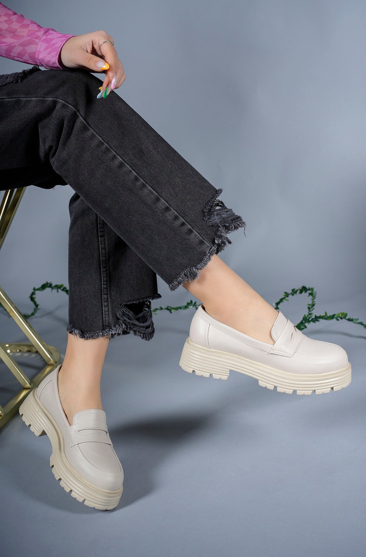 Riccon Kadın Günlük Loafer Ayakkabı 0012920