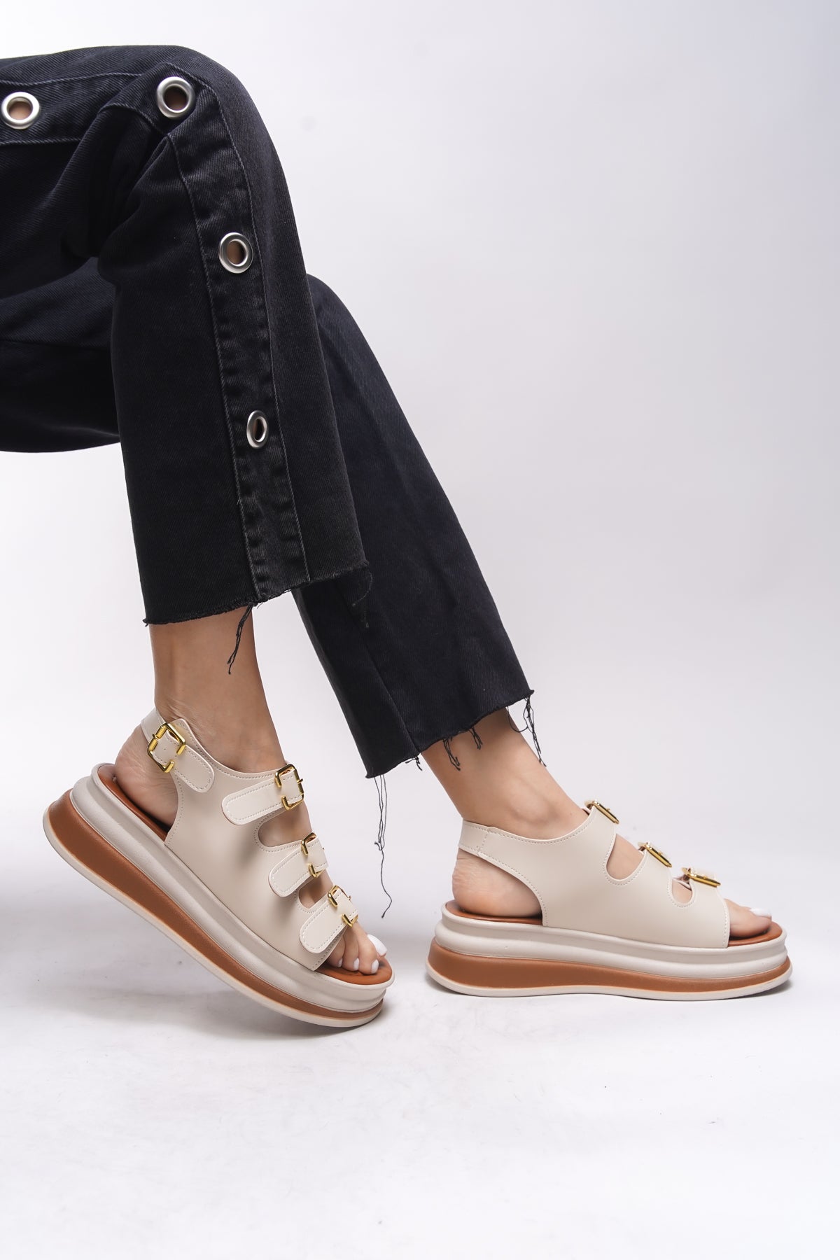 Riccon Lesraele Kadın Sandalet 0012320