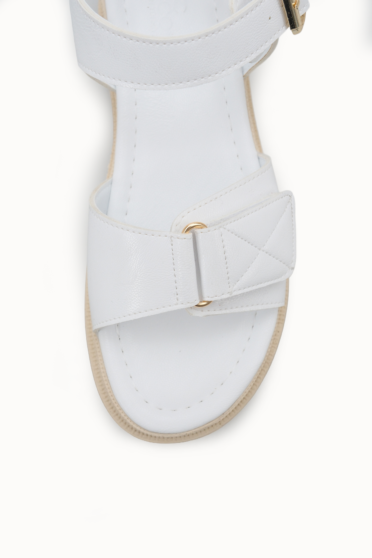 Riccon Kadın Sandalet 0012804 Beyaz