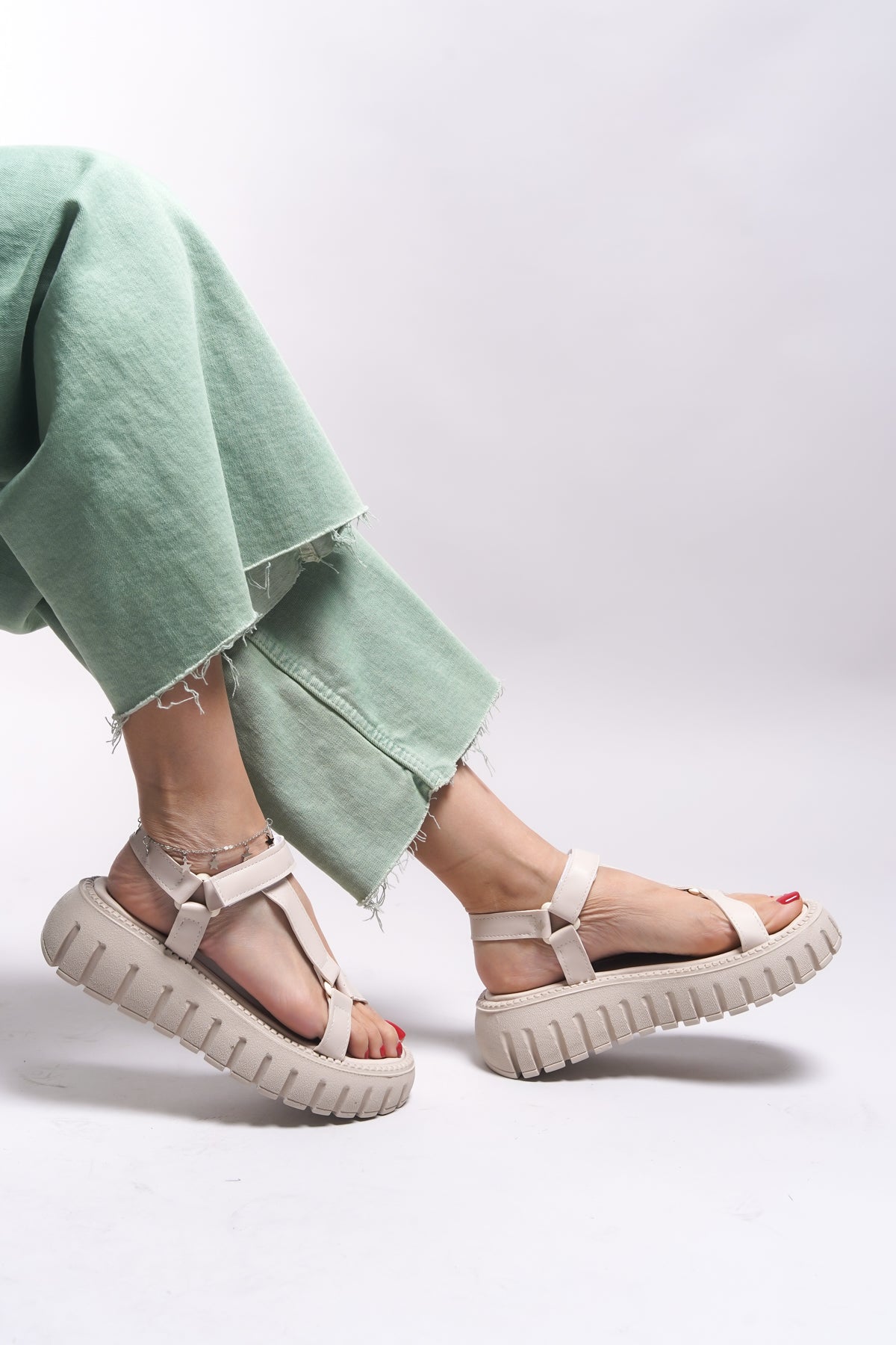 Riccon Lelaluma Kadın Sandalet 0012620