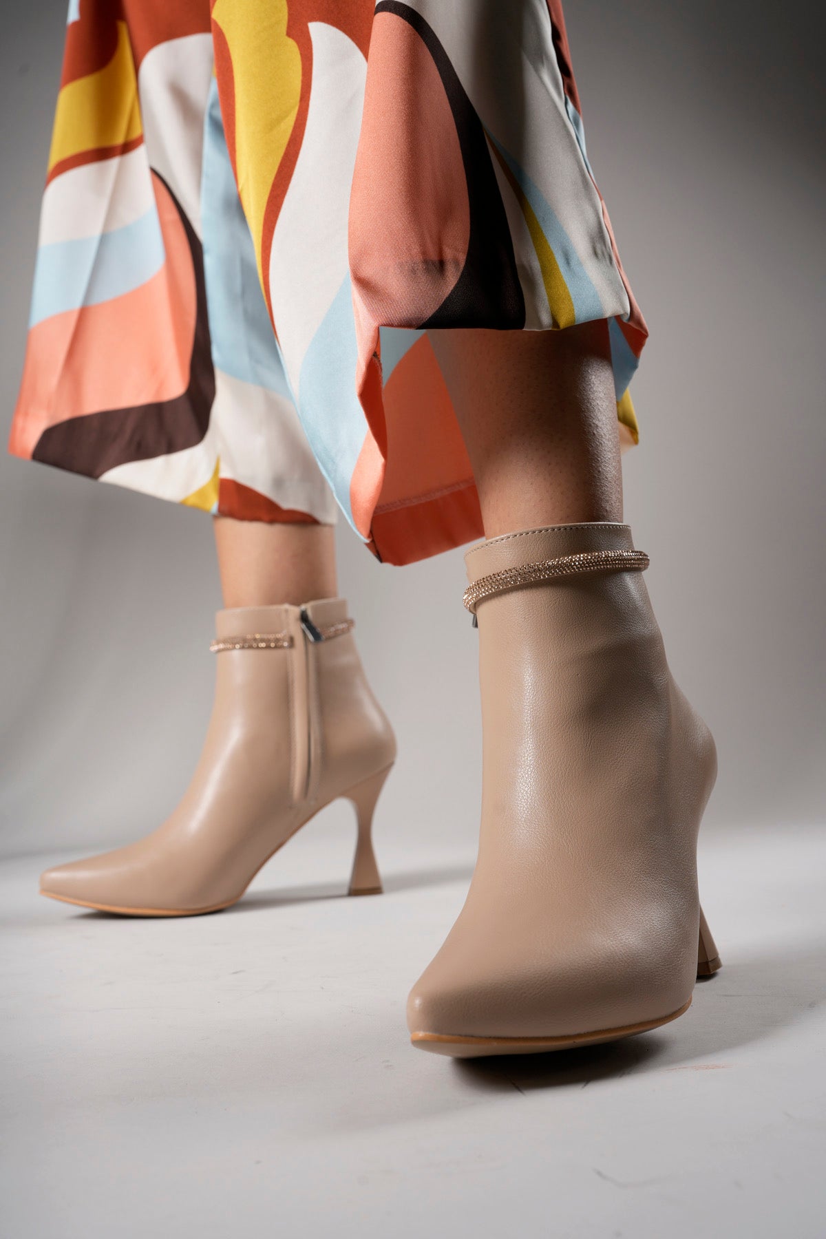 Riccon Uknieth Kadın Topuklu Bot 00128504