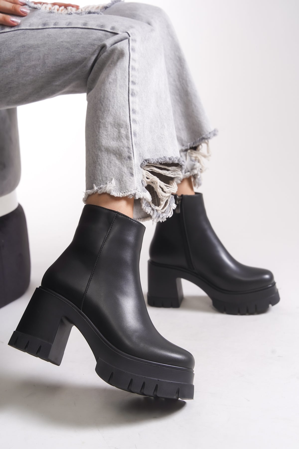 Riccon Eshathbel Kadın Topuklu Bot 0012510