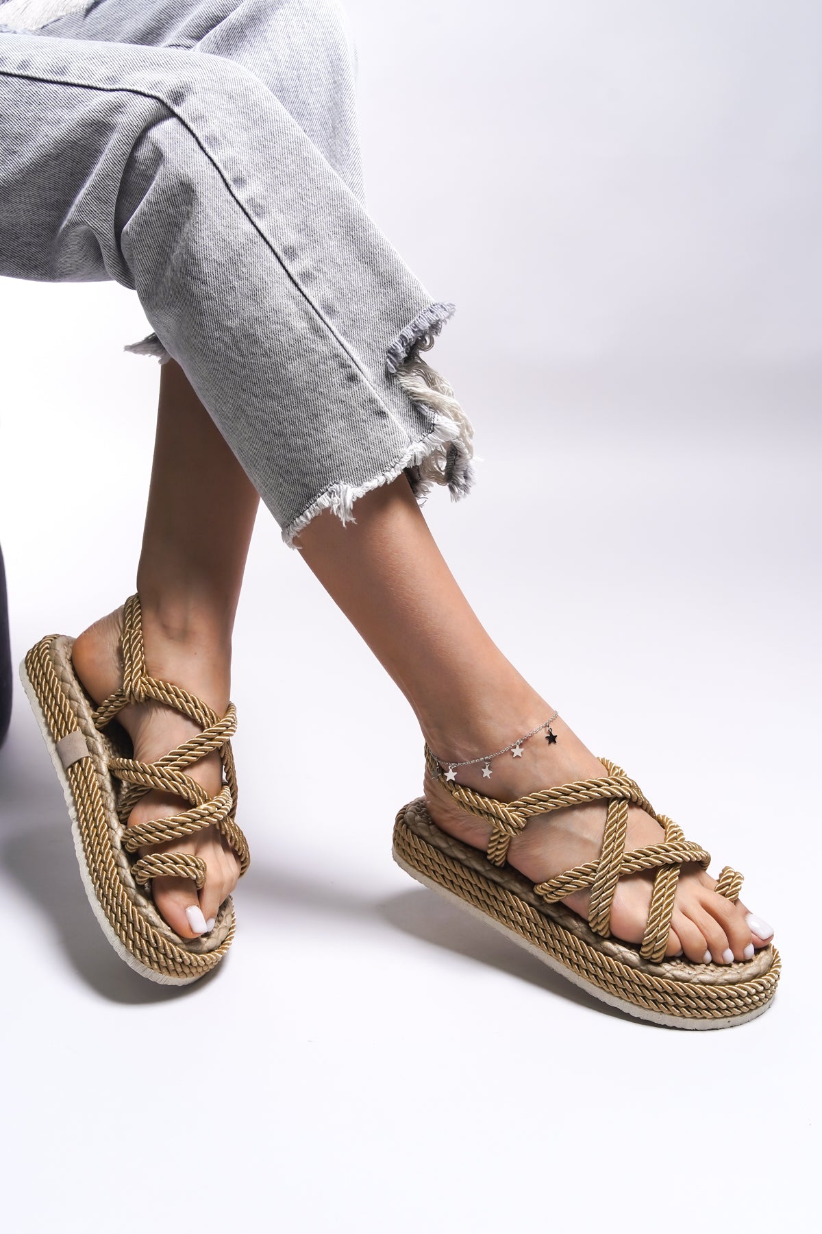 Riccon Edlivren Kadın Sandalet 0012101