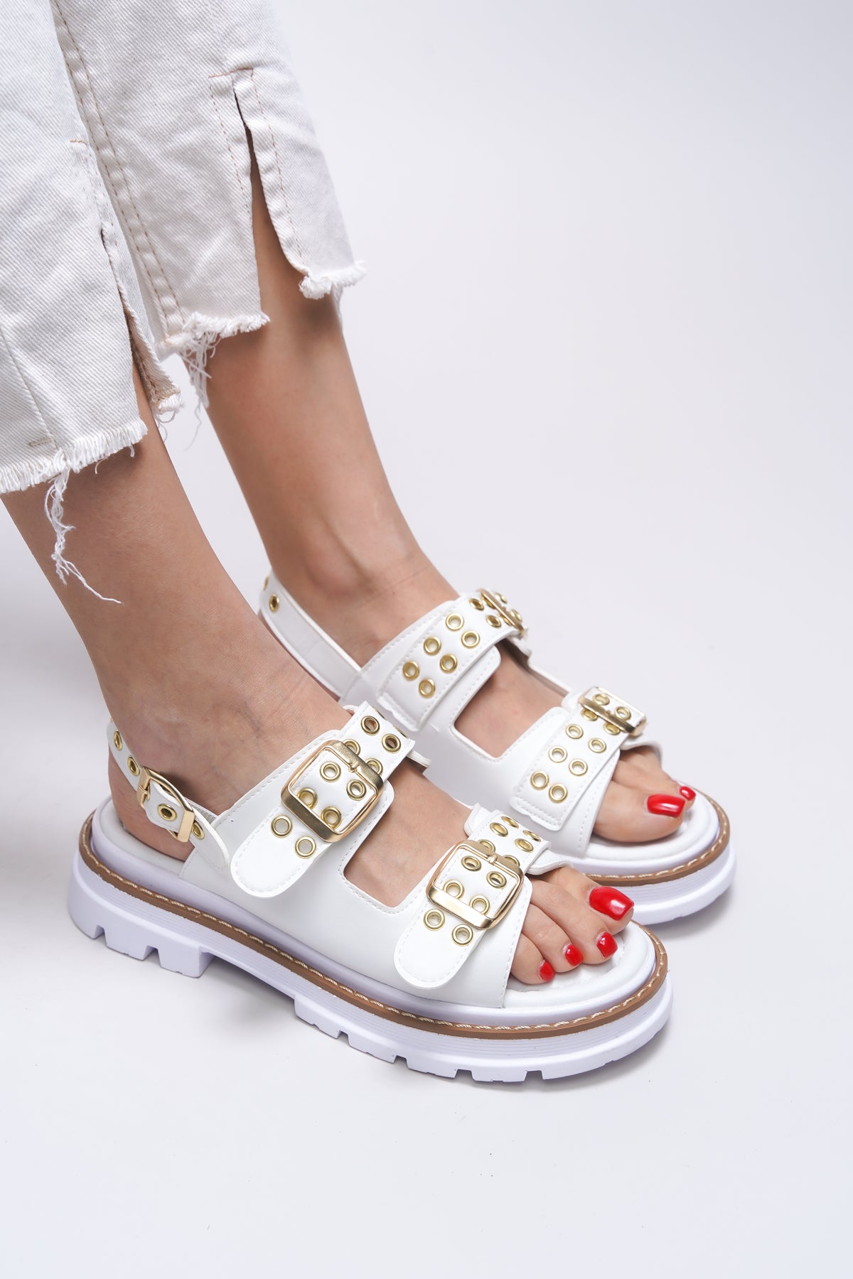 Riccon Ysalitia Kadın Sandalet 0012120