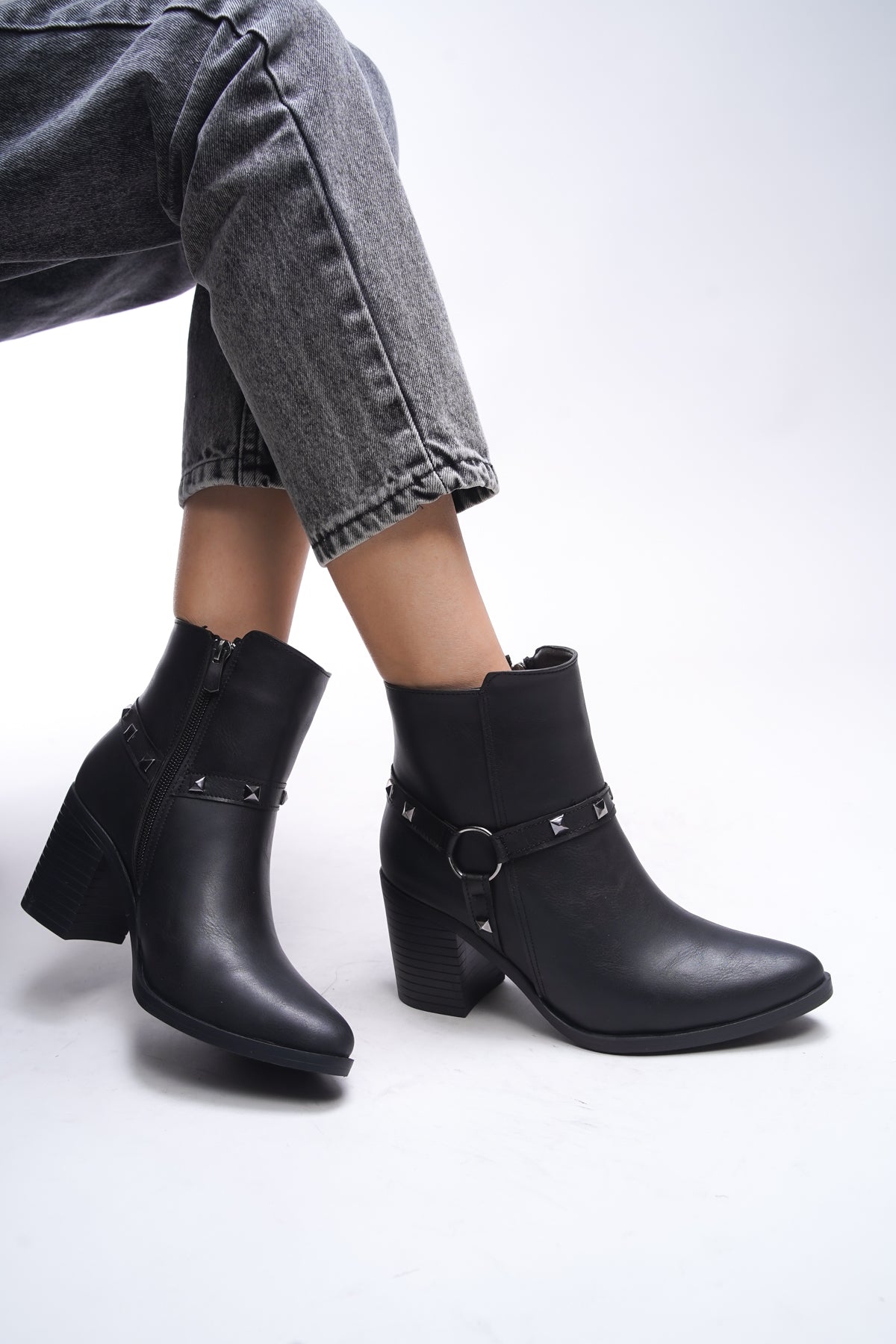 Riccon Dhirdric Kadın Topuklu Bot 00124042