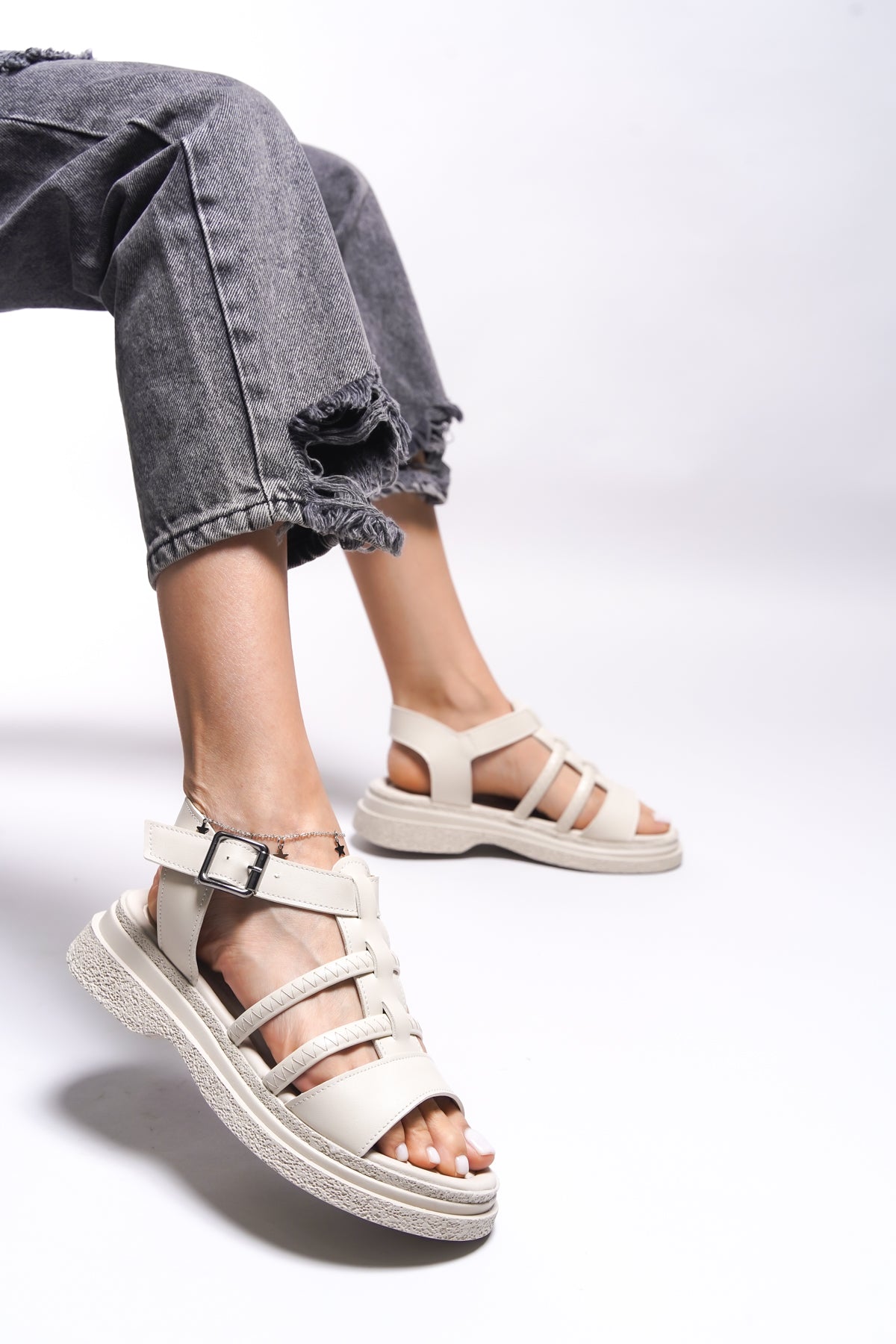 Riccon Kunzirn Kadın Sandalet 0012203