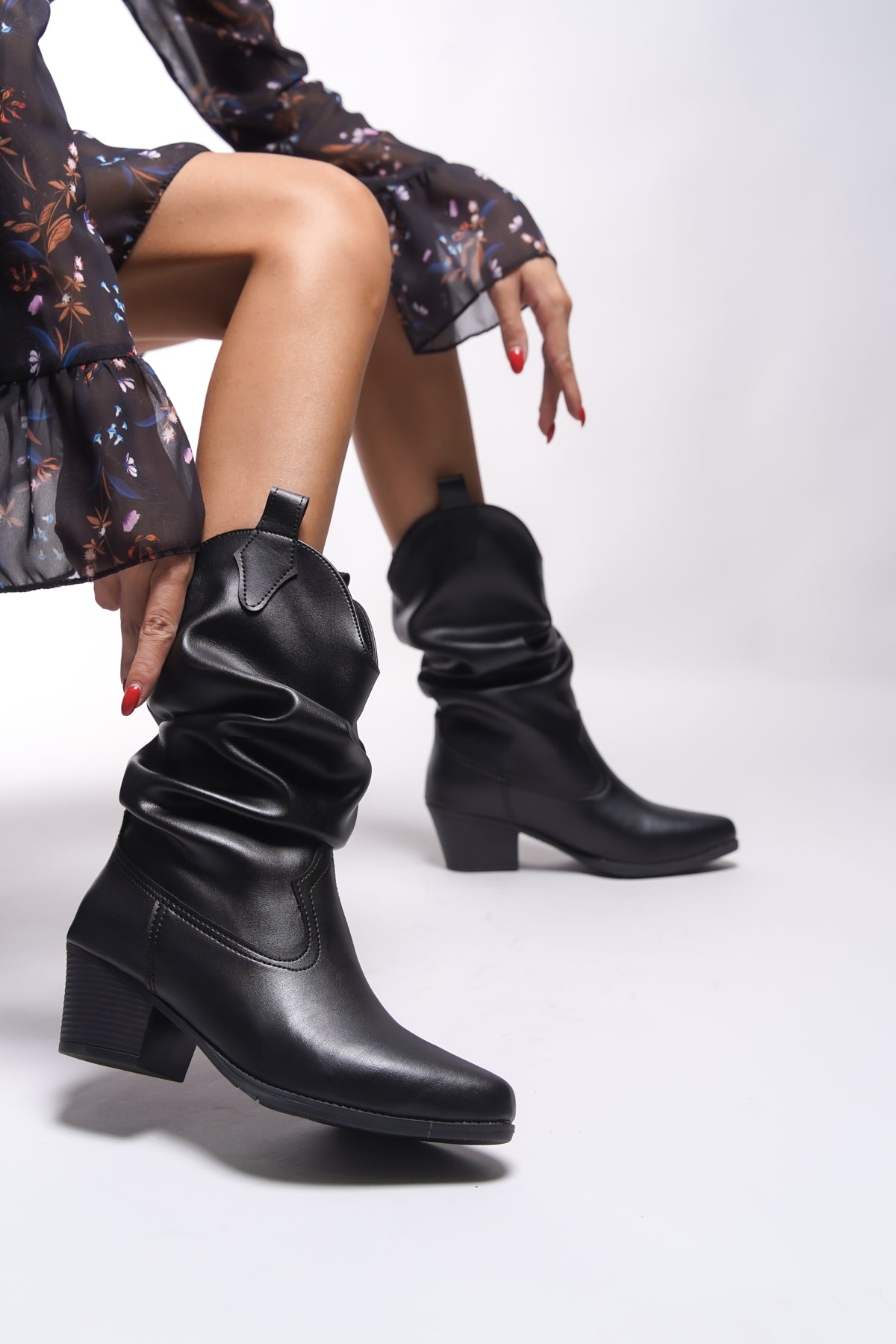 Riccon Uwreness Kadın Western Bot 0012875