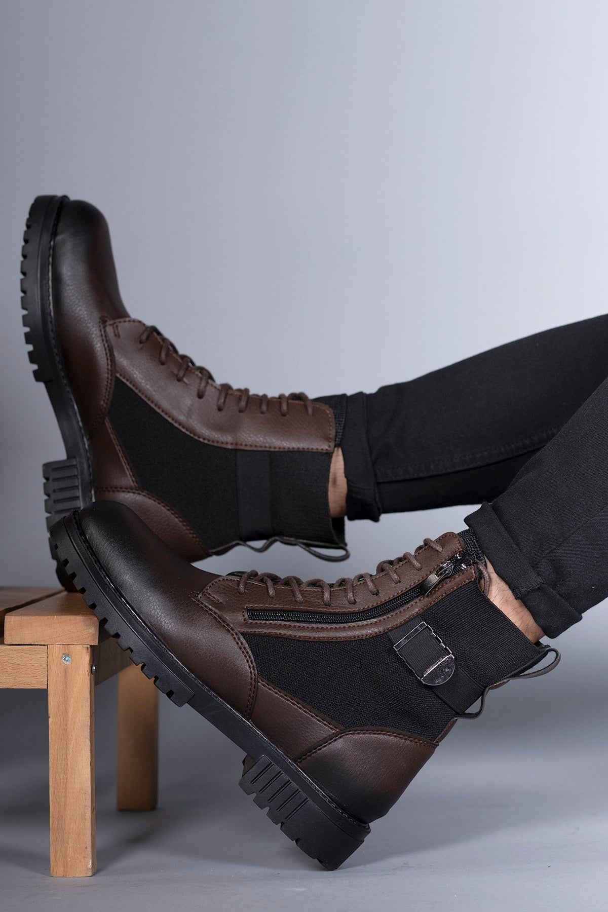 Riccon Erkek Fermuarlı Bot 0012134