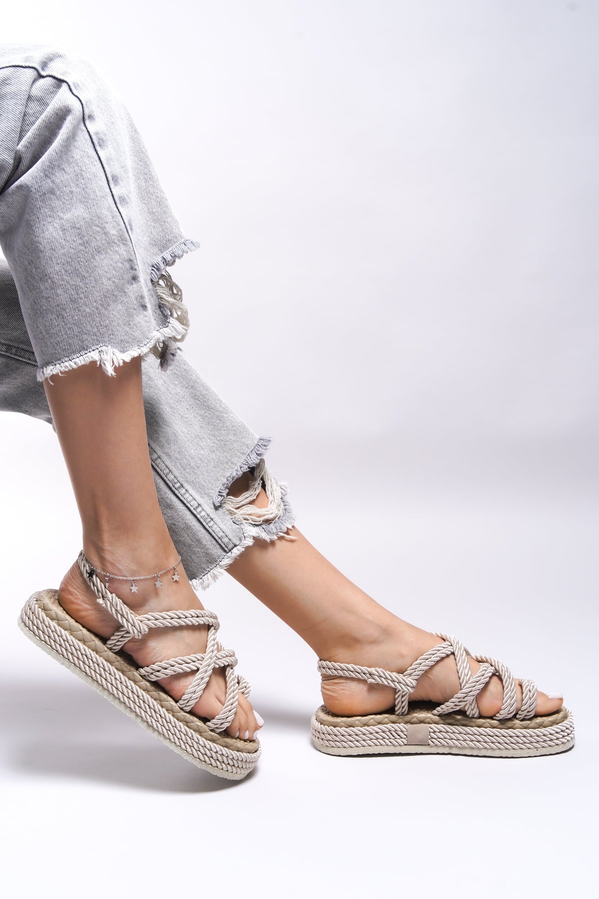 Riccon Edlivren Kadın Sandalet 0012101