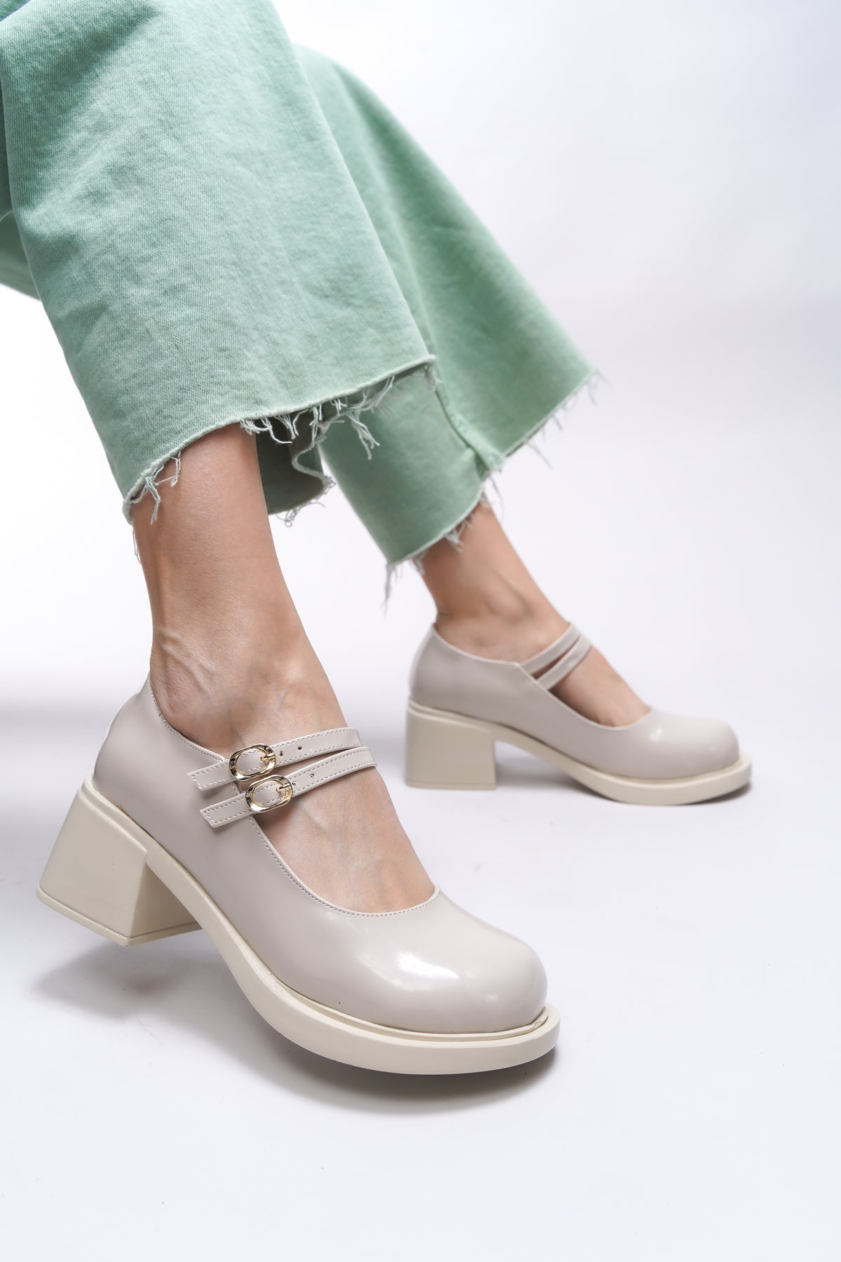 Riccon Merlyrra Kadın Loafer 0012502 Ten Rugan