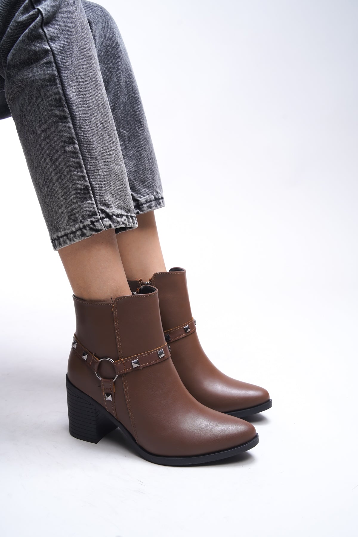 Riccon Dhirdric Kadın Topuklu Bot 00124042