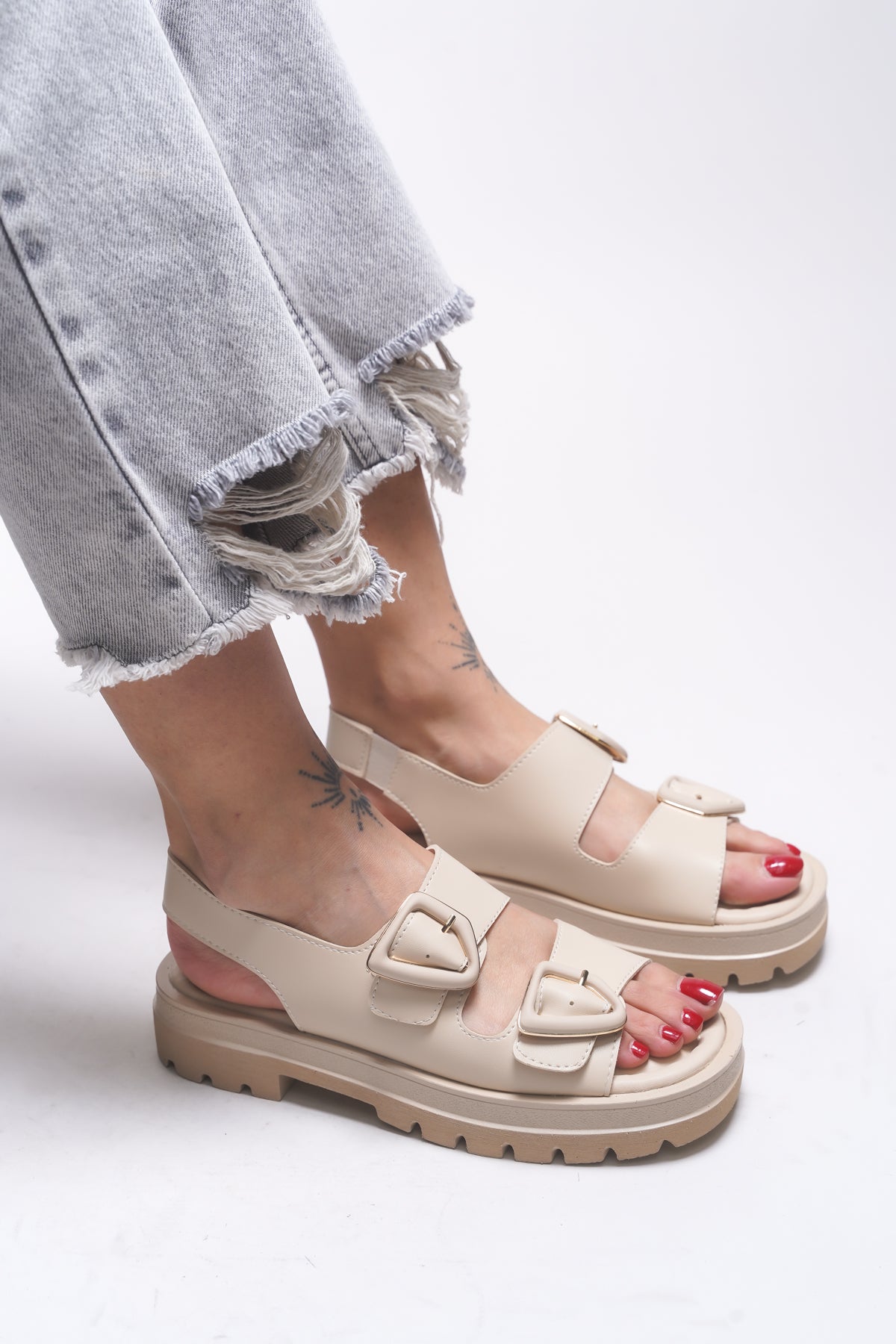 Riccon Heillarue Kadın Sandalet 0012772