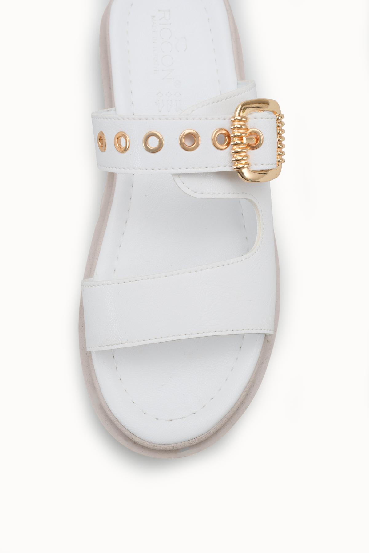 Riccon Kadın Terlik 00120405 Beyaz