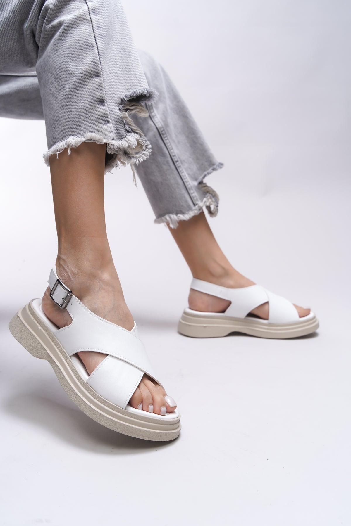 Riccon Greslaela Kadın Sandalet 0012300