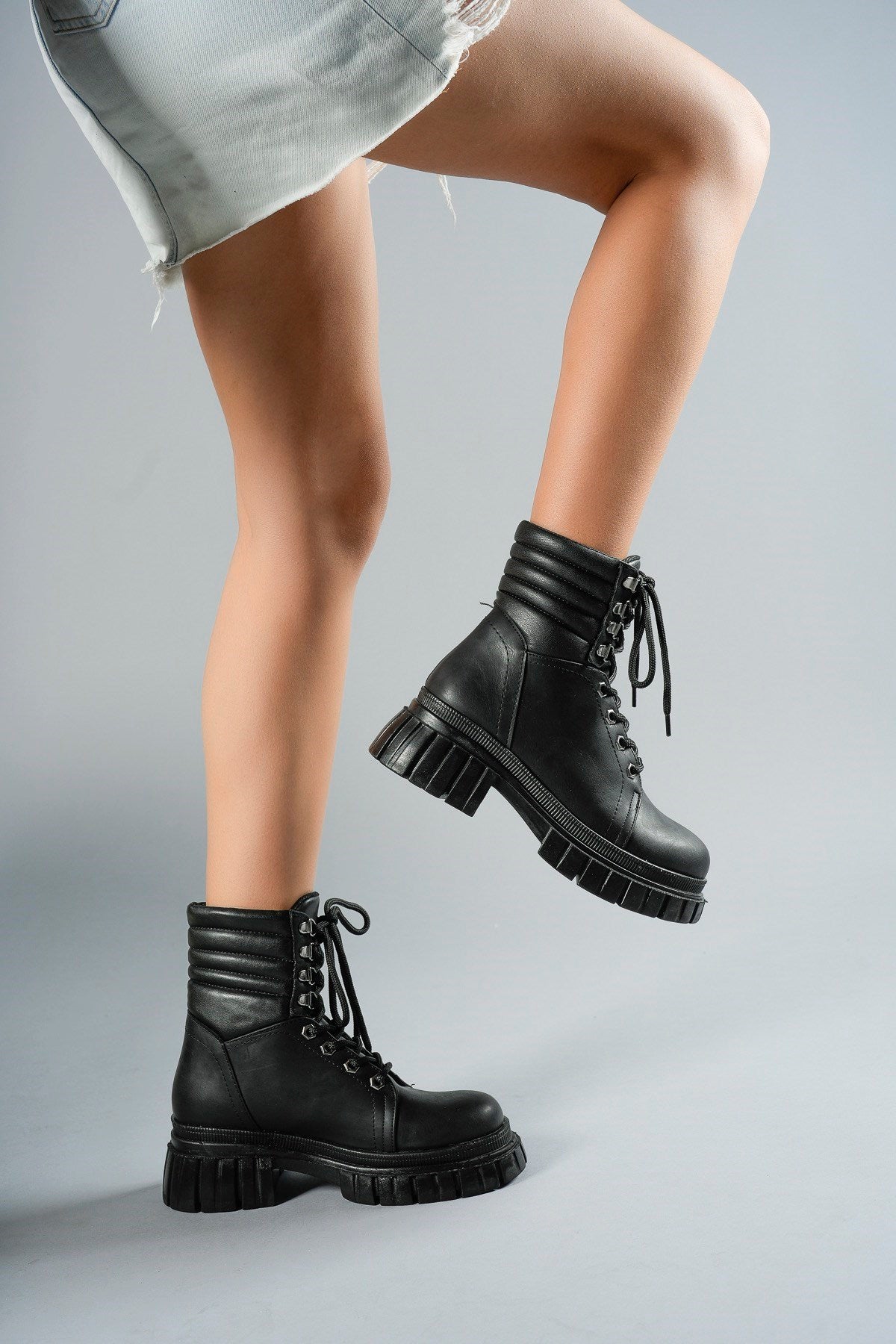 Riccon Kadın Fermuarlı Bot 0012842