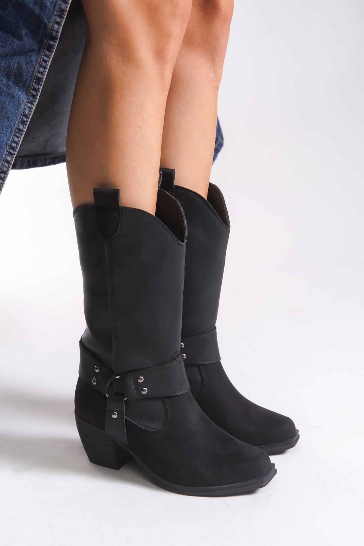 Riccon Fynoriel Kadın Kısa Çizme 00126041