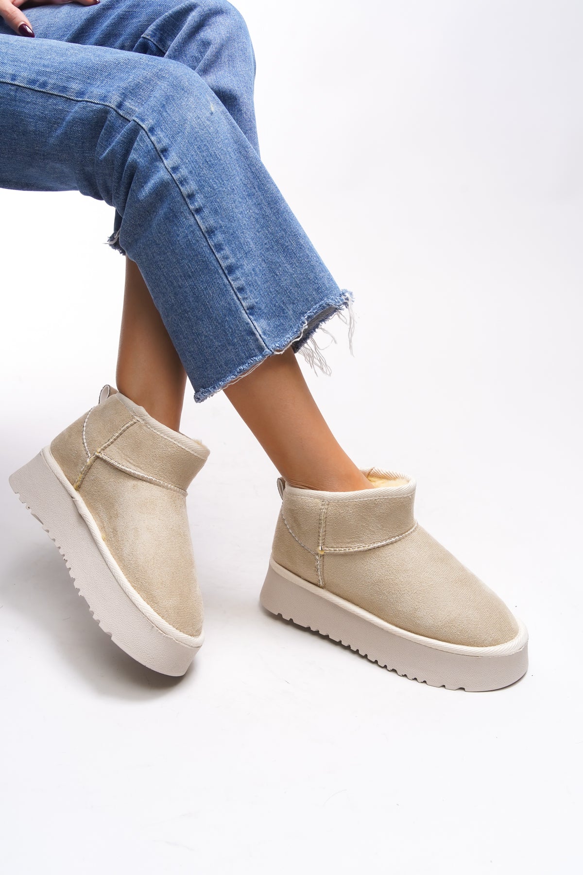 Riccon Jilrathla Kadın Yüksek Tabanlı Rahat Bot 0012204