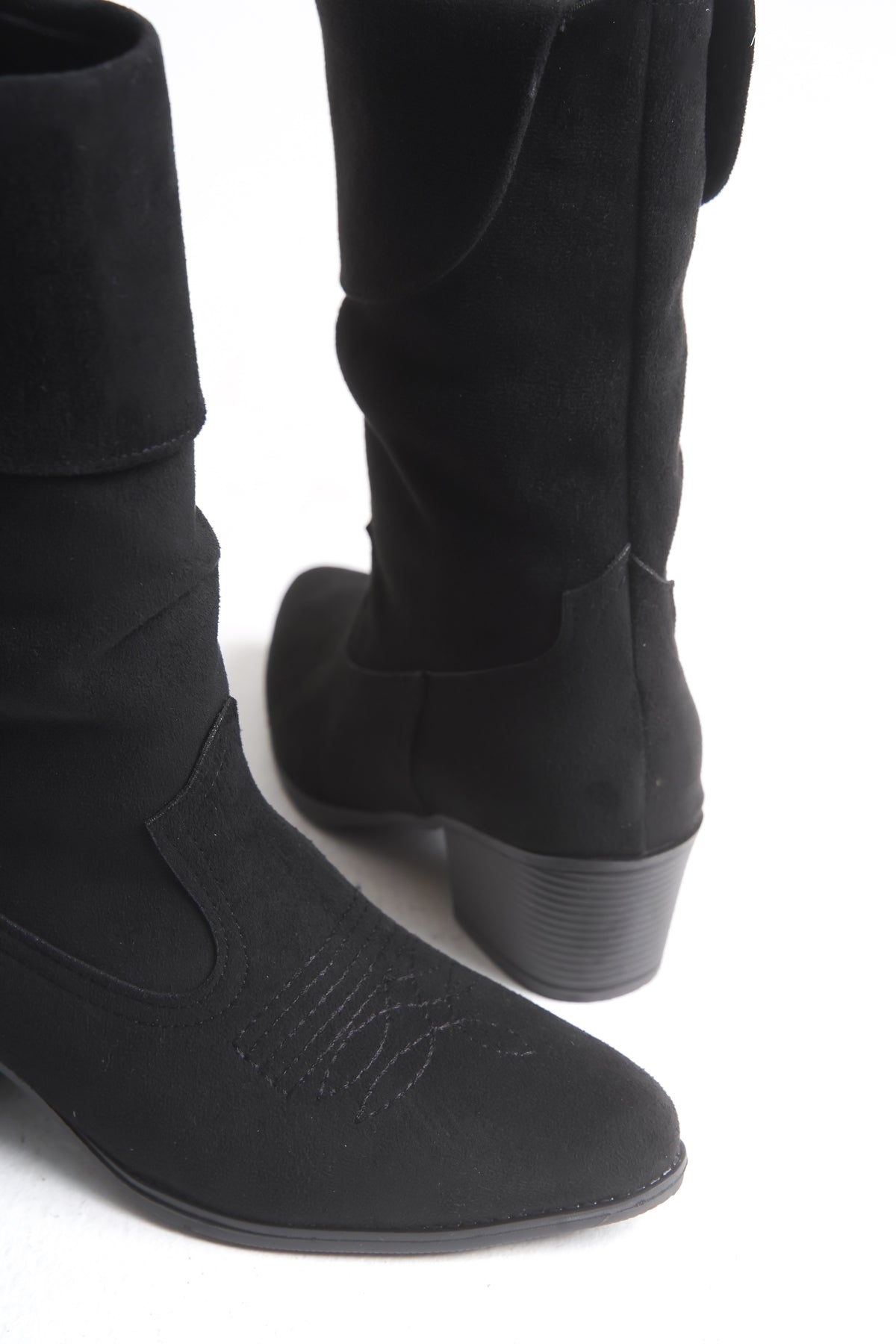 Riccon Kadın Kısa Western Çizme 0012891