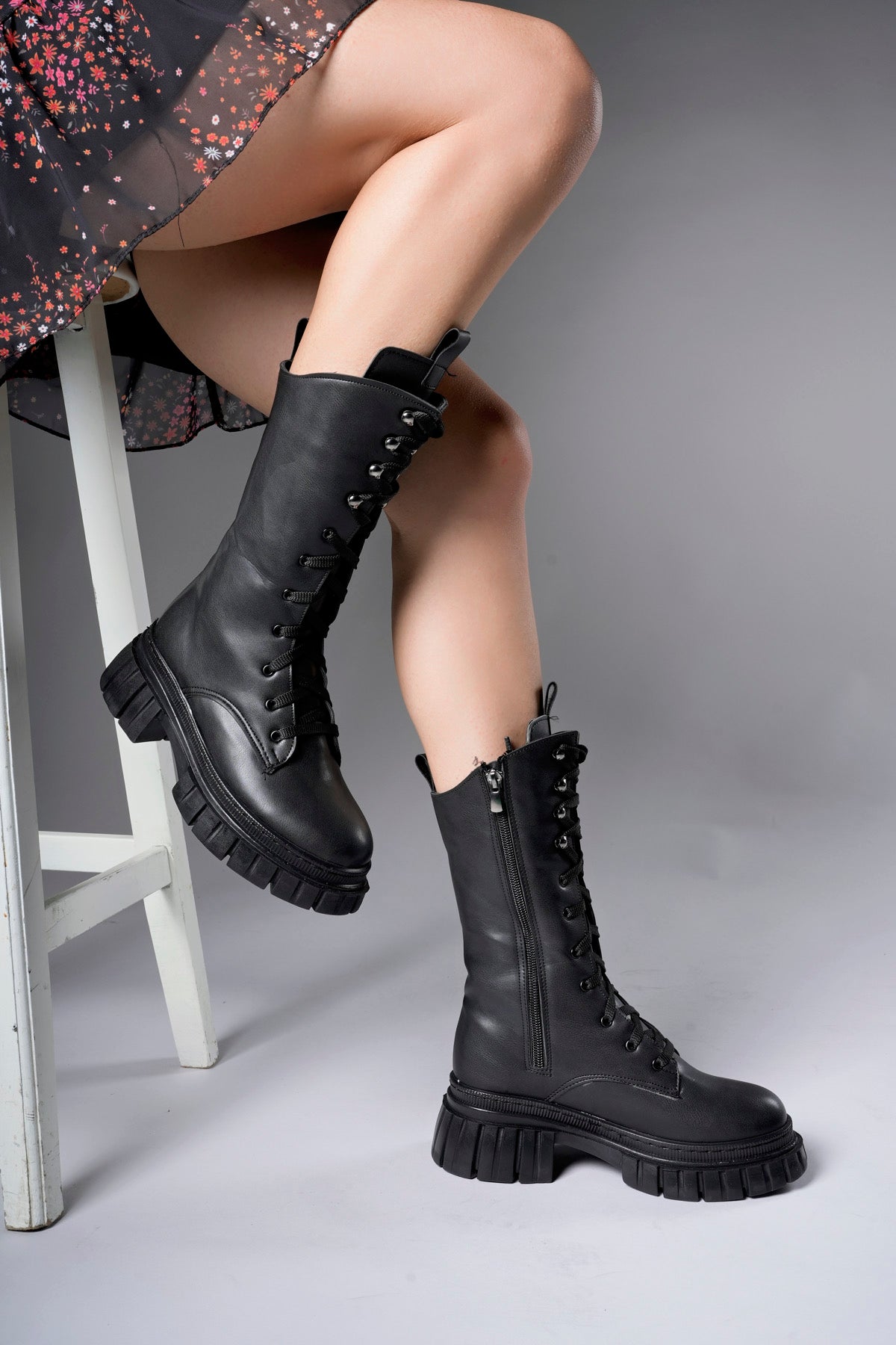 Riccon Tuilinnel Kadın Diz Altı Çizme 00121402