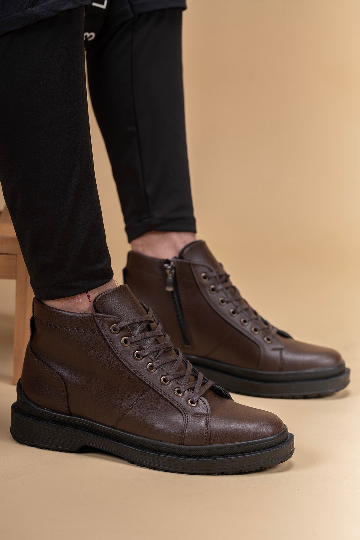 Riccon Unisex Fermuarlı Bot 0012572