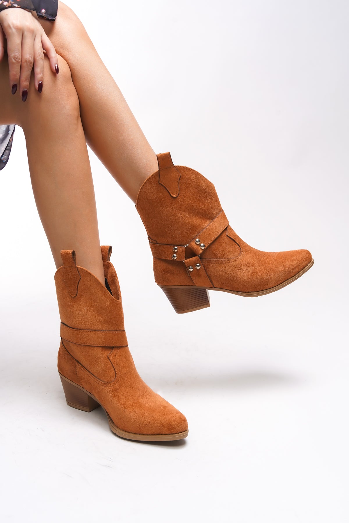 Riccon Creitulah Kadın Western Bot 0012721