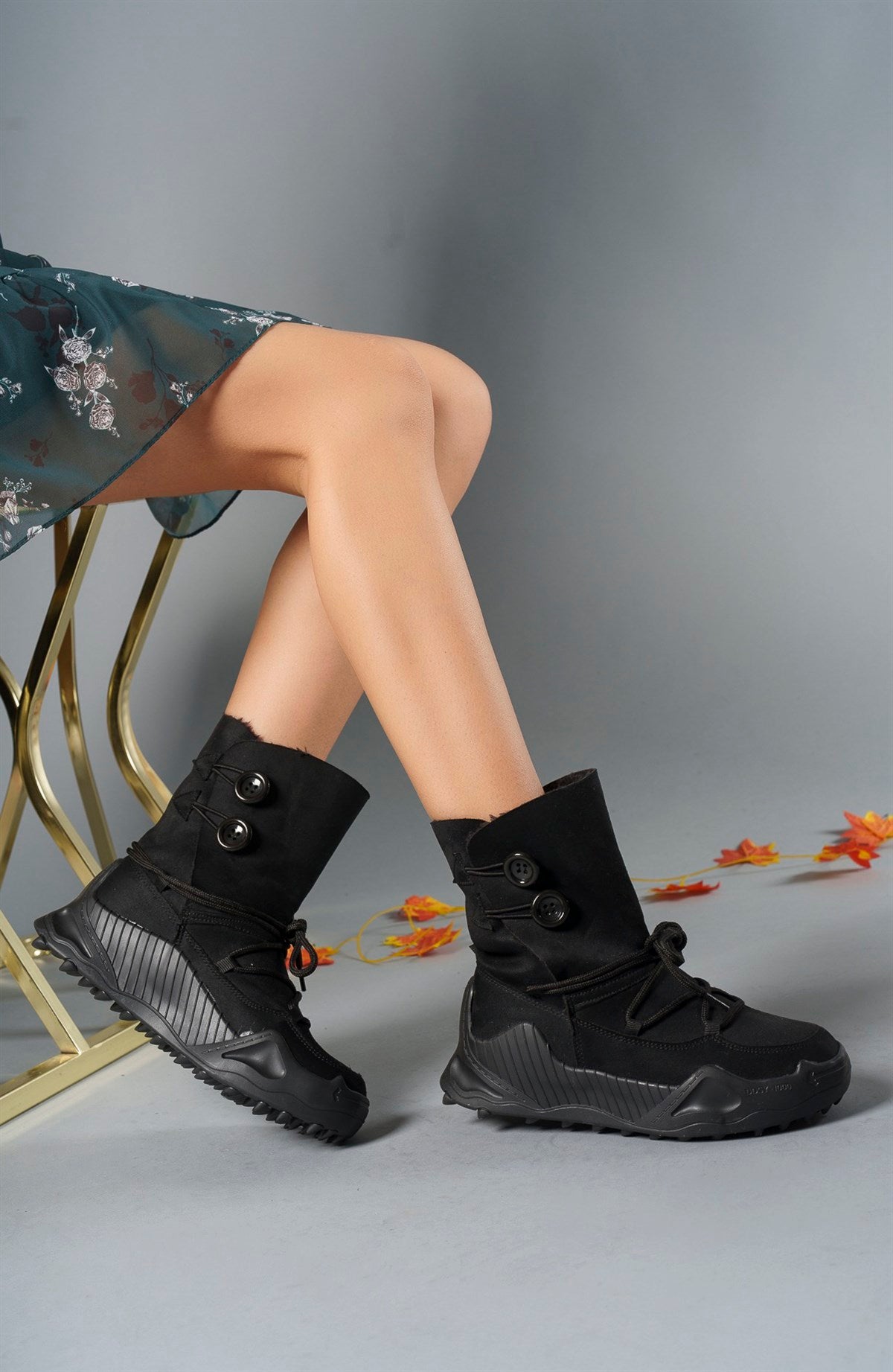 Riccon Kadın İçi Kürklü Bot 0012501