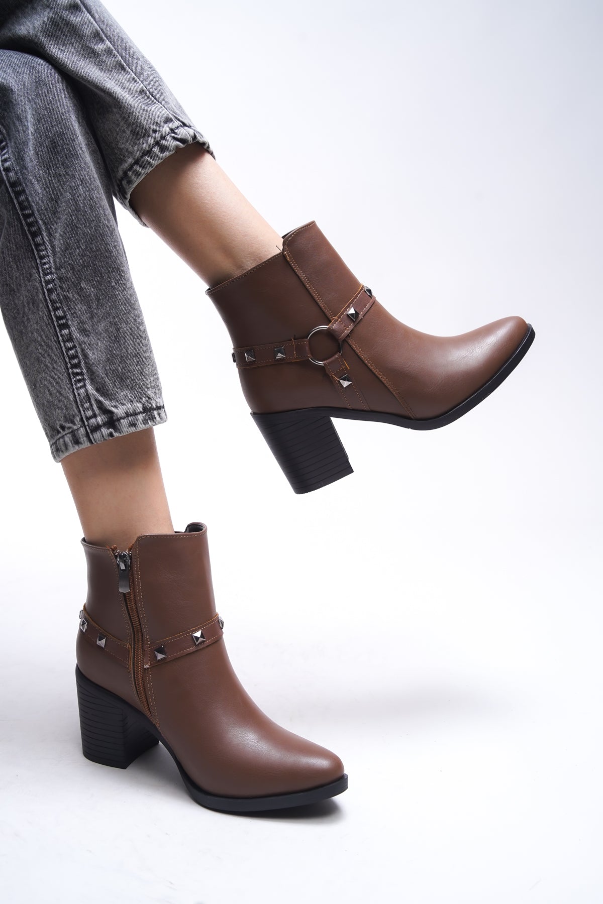 Riccon Dhirdric Kadın Topuklu Bot 00124042