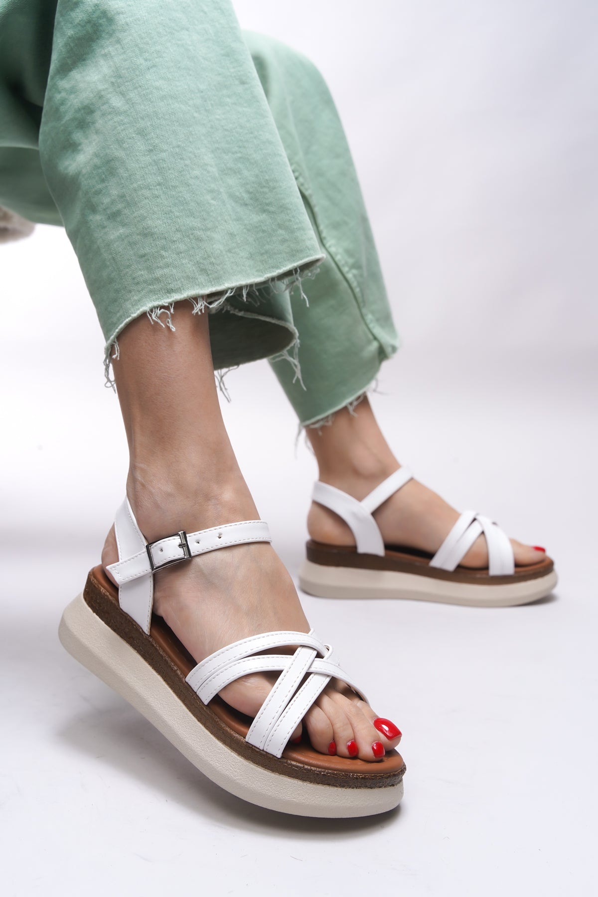 Riccon Quelartha Kadın Sandalet 0012601