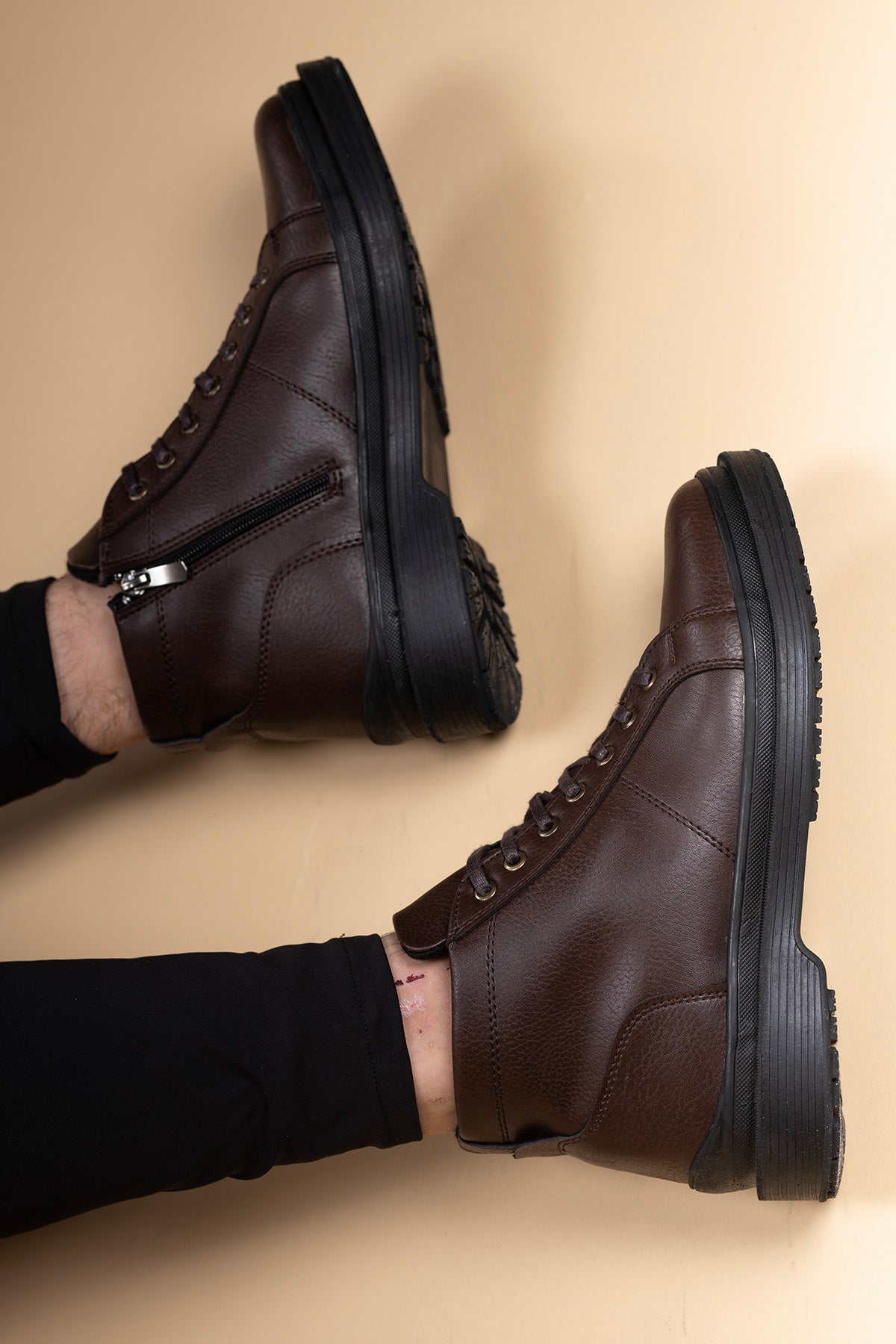 Riccon Unisex Fermuarlı Bot 0012572