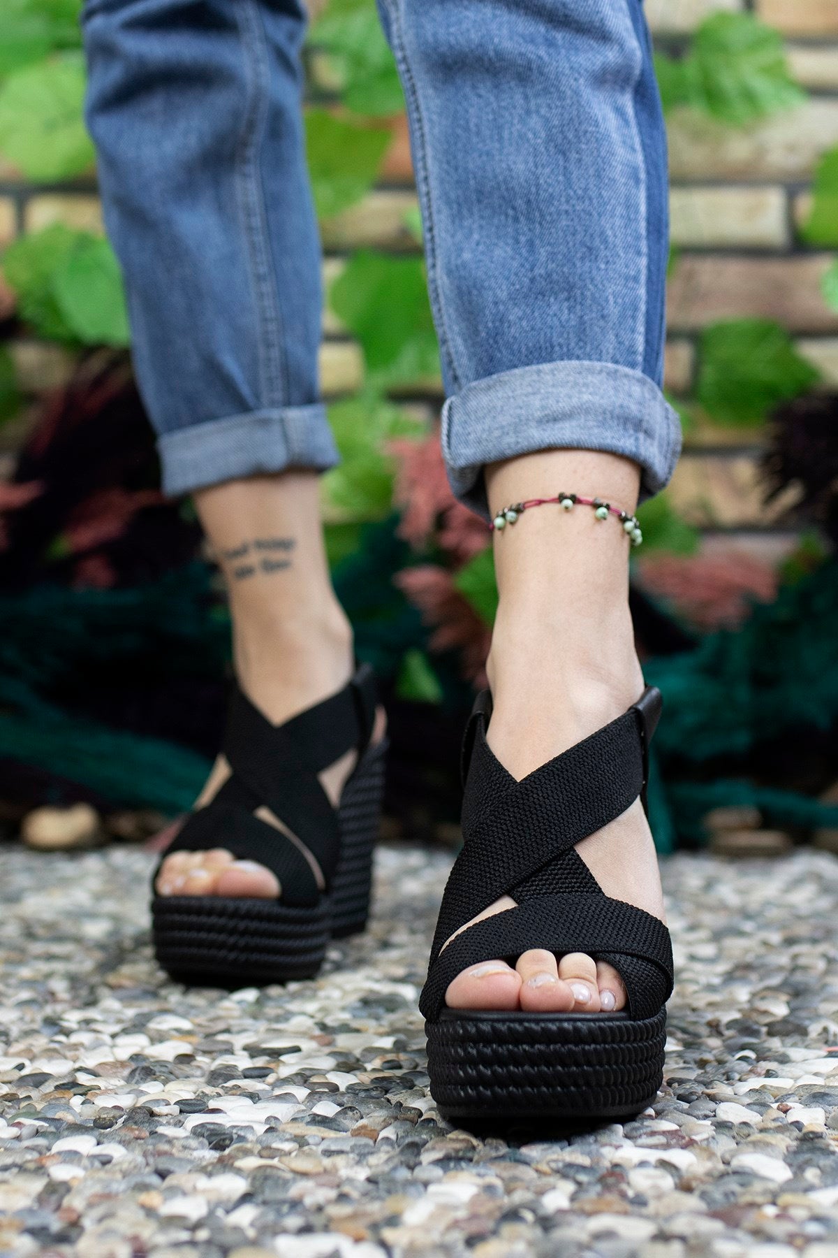 Riccon Yüksek Topuklu Kadın Sandalet 0012360