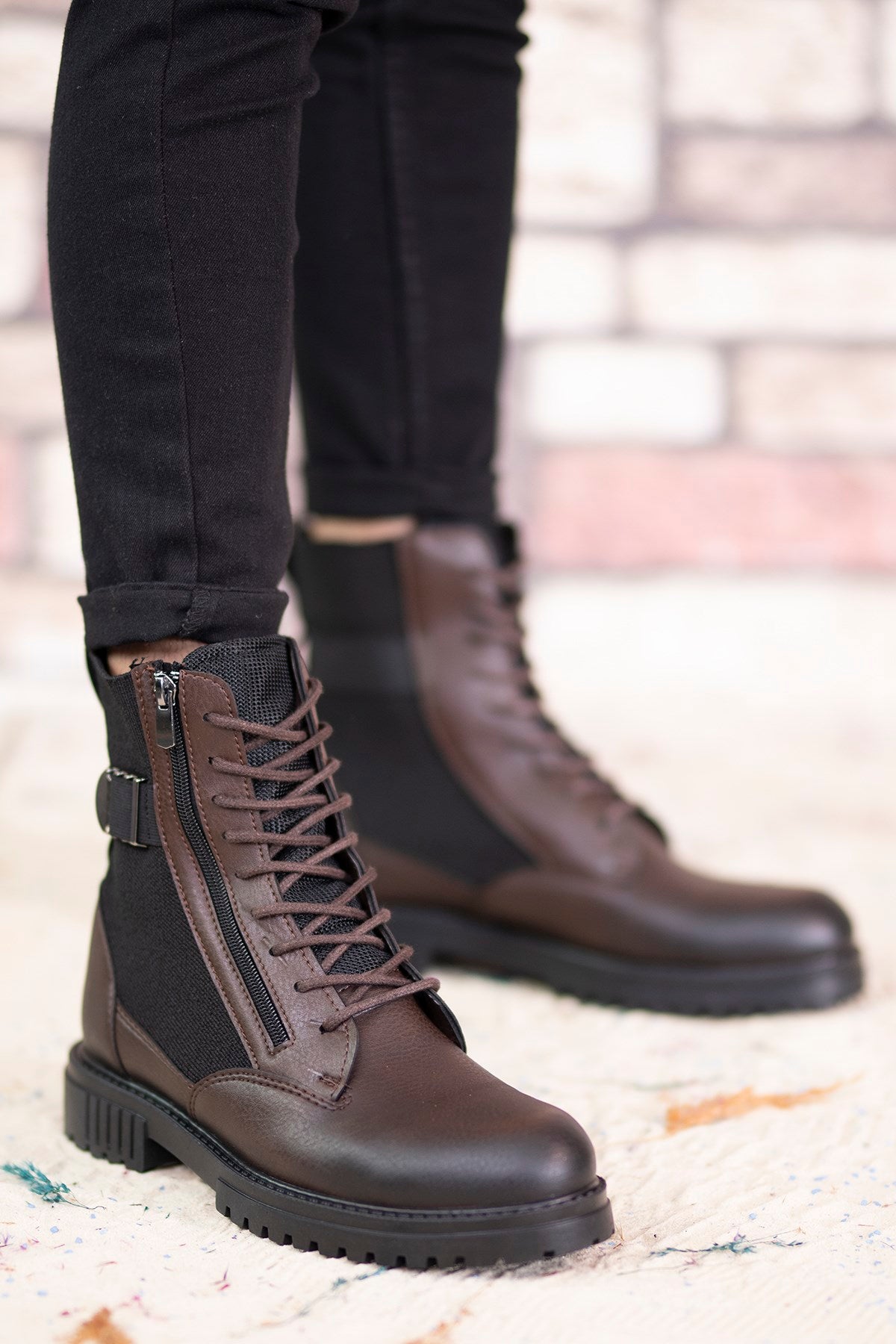 Riccon Erkek Fermuarlı Bot 0012134