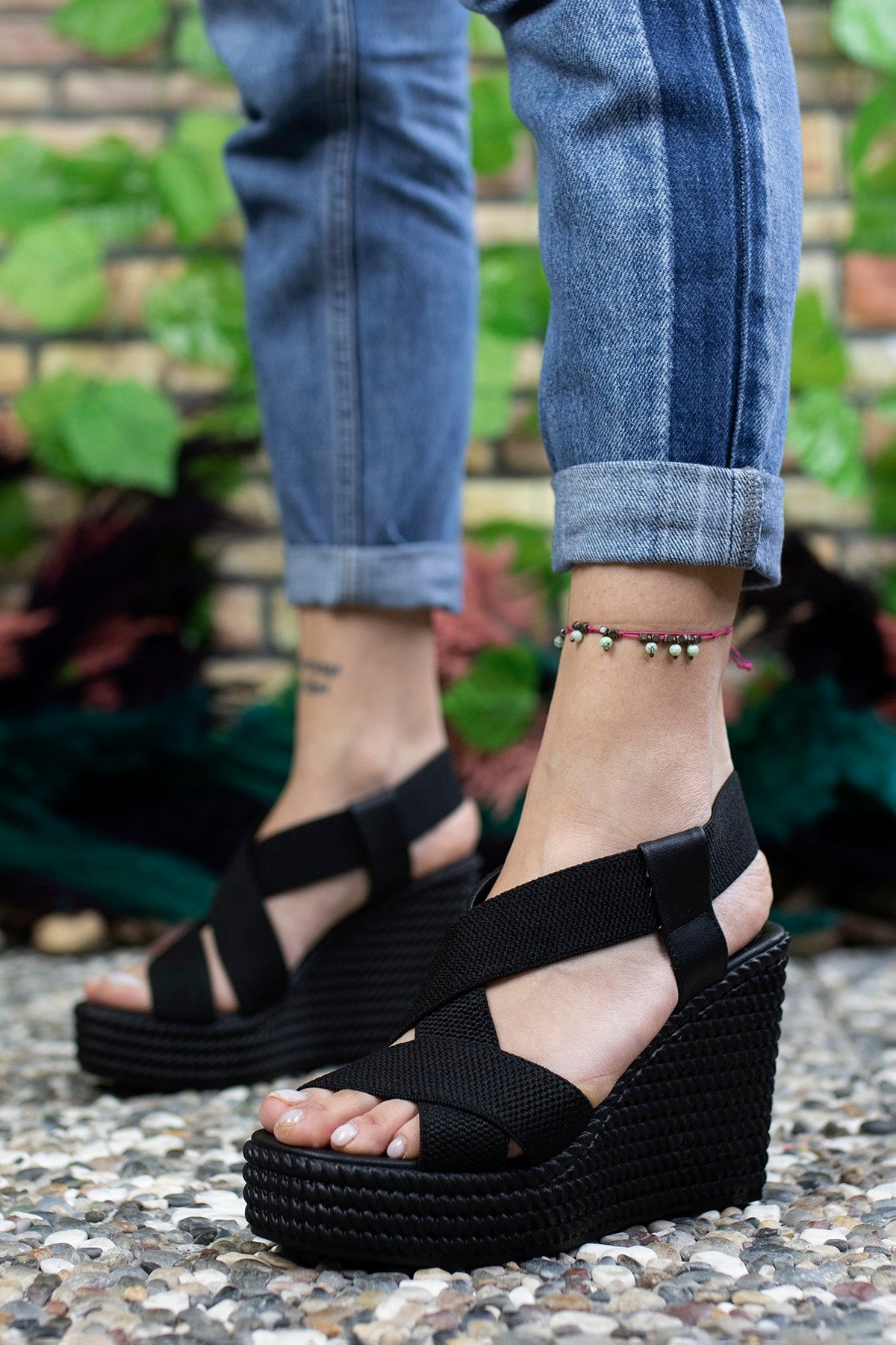 Riccon Yüksek Topuklu Kadın Sandalet 0012360