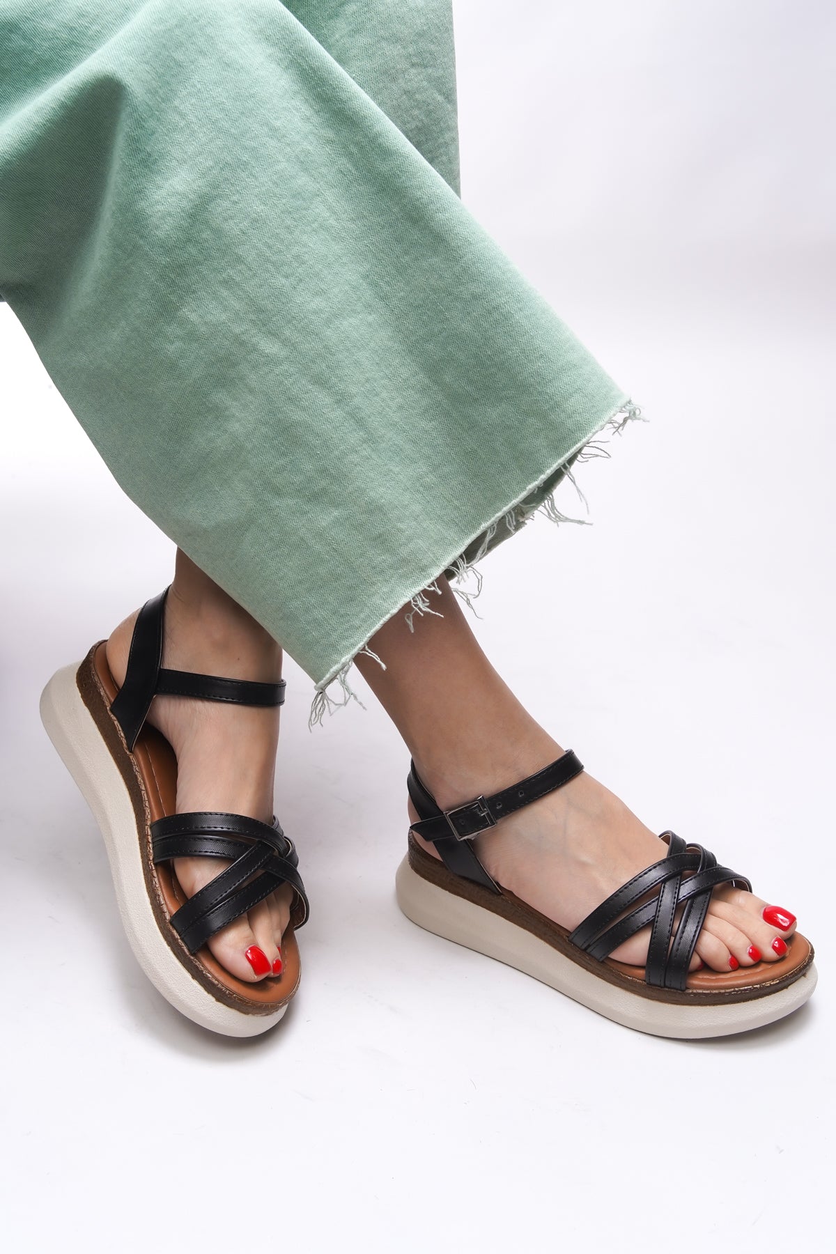 Riccon Quelartha Kadın Sandalet 0012601