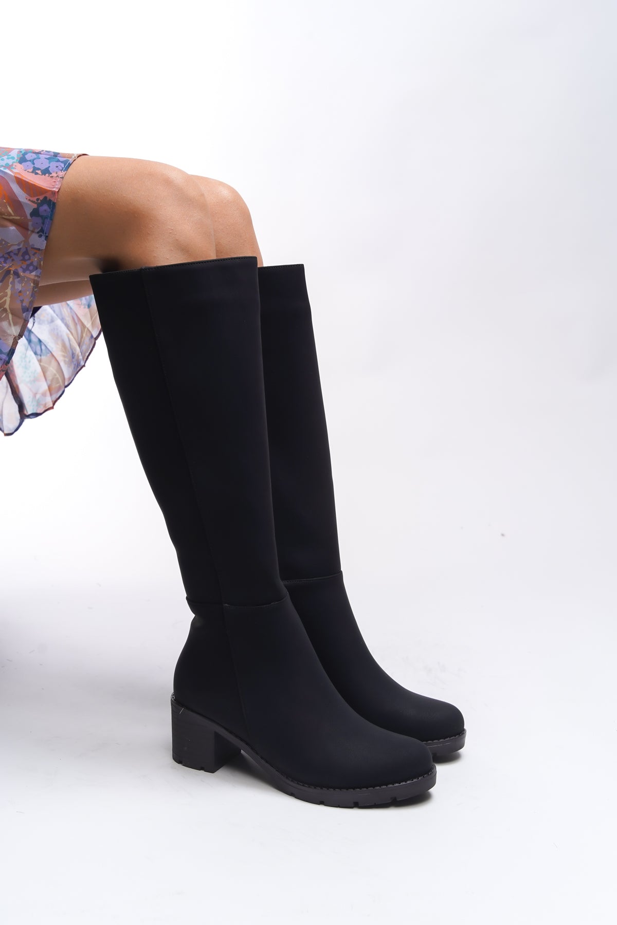 Riccon Hioverra Kadın Topuklu Çizme 0012745