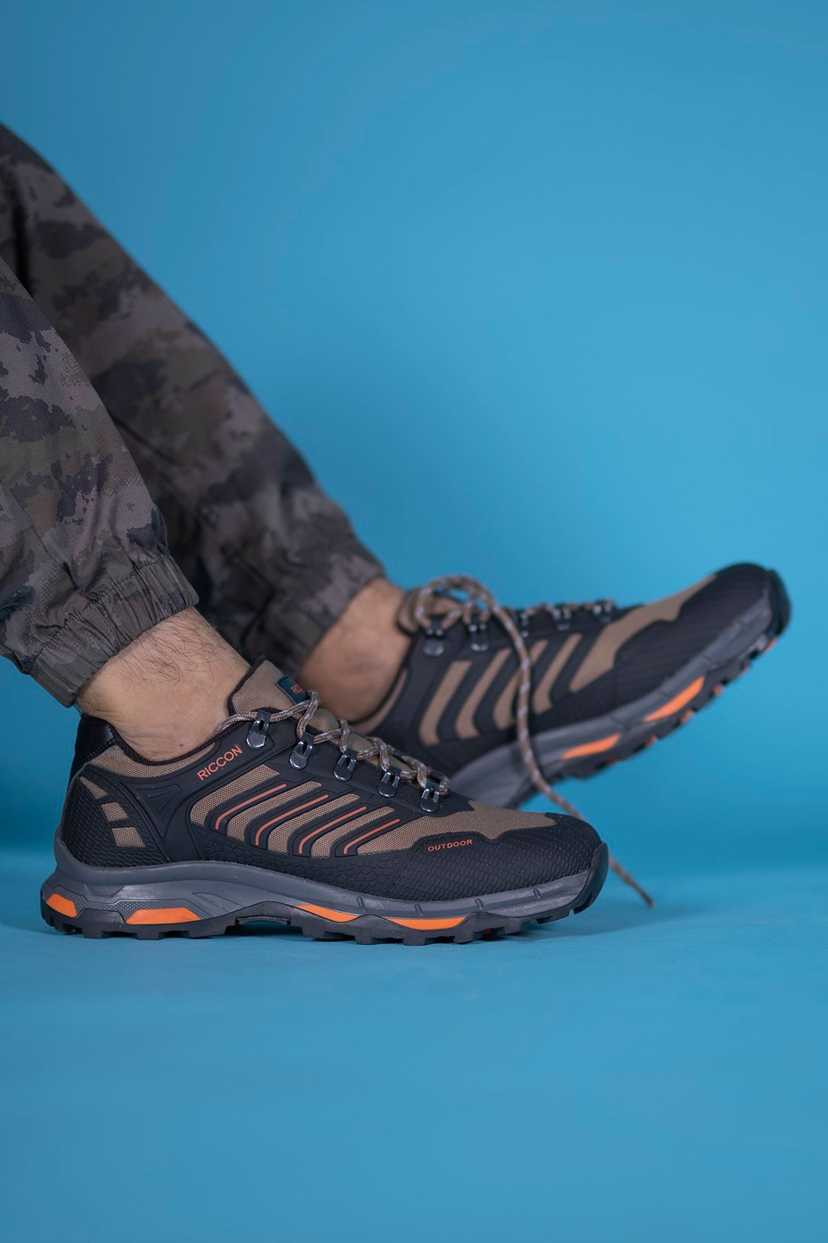 Riccon Unisex 3D Rubber Trekhakiking Ayakkabı 0012
