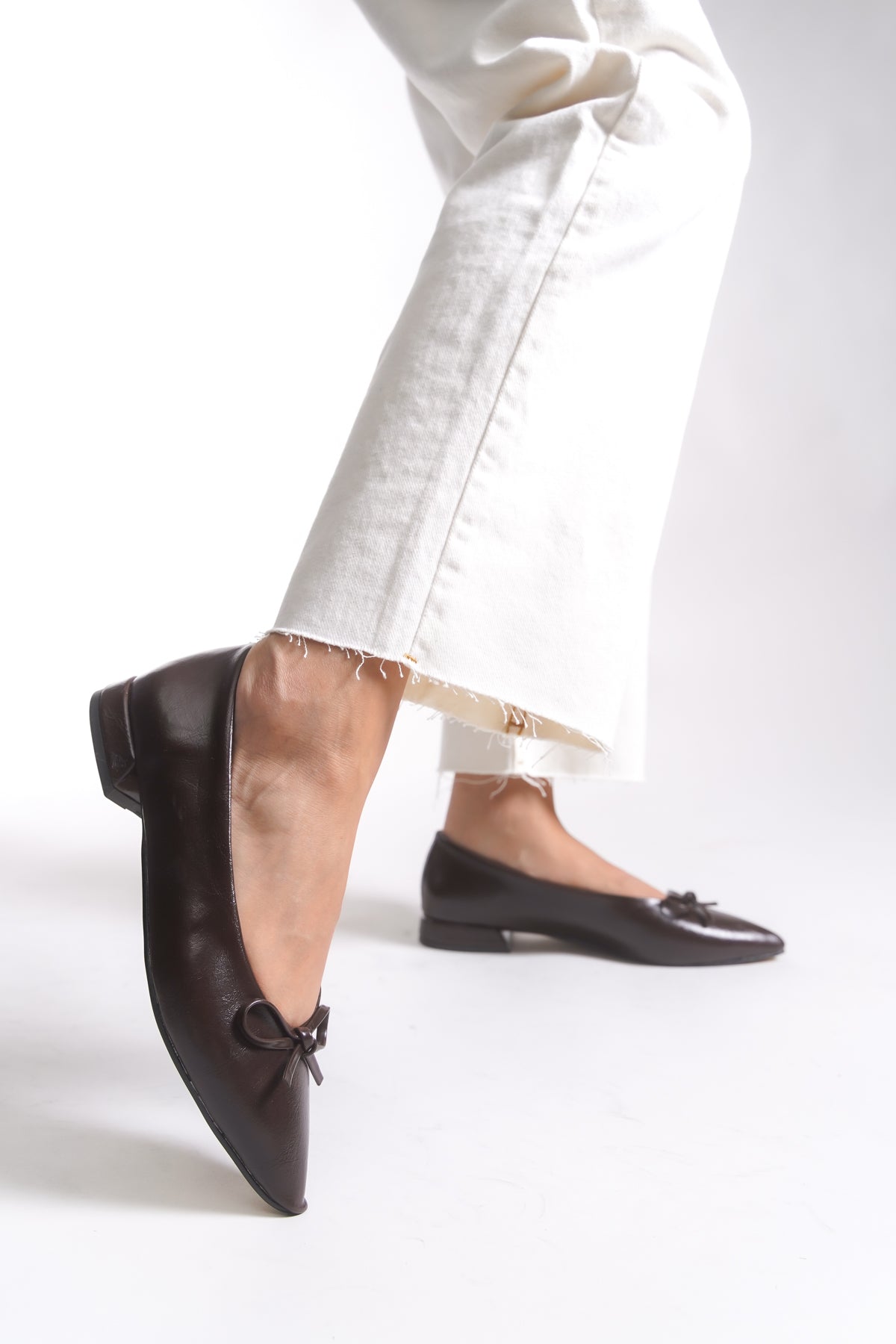 Riccon Kadın Sivri Burun Babet 0012502